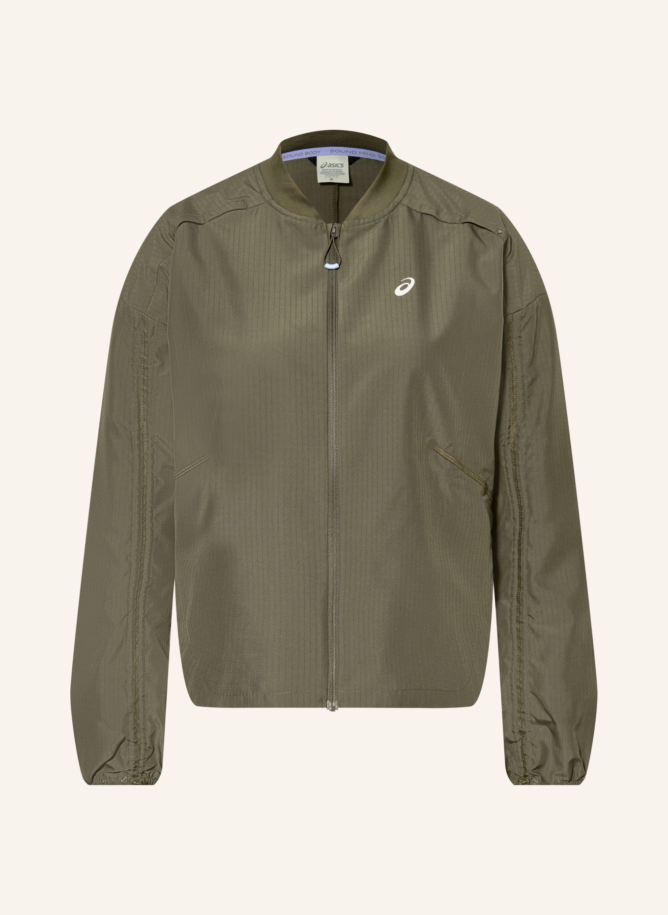 ASICS Laufjacke NAGINO: OLIV