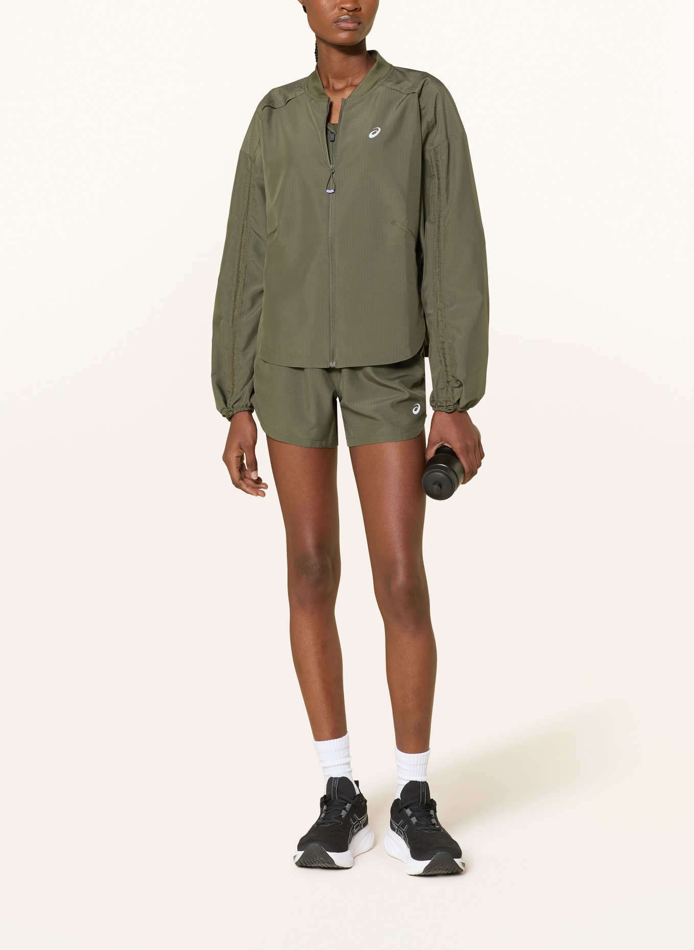 ASICS Laufjacke NAGINO: OLIV