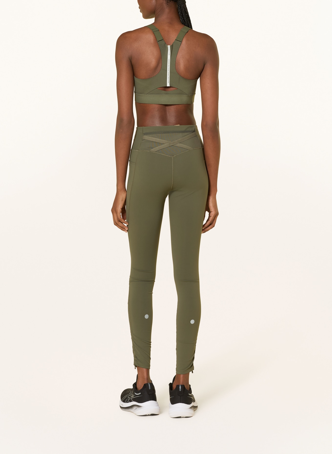 ASICS Hardlooptights NAGINO: OLIJF