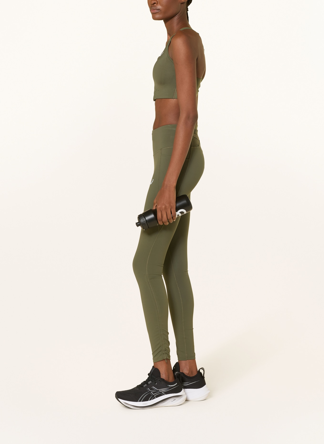 ASICS Hardlooptights NAGINO: OLIJF