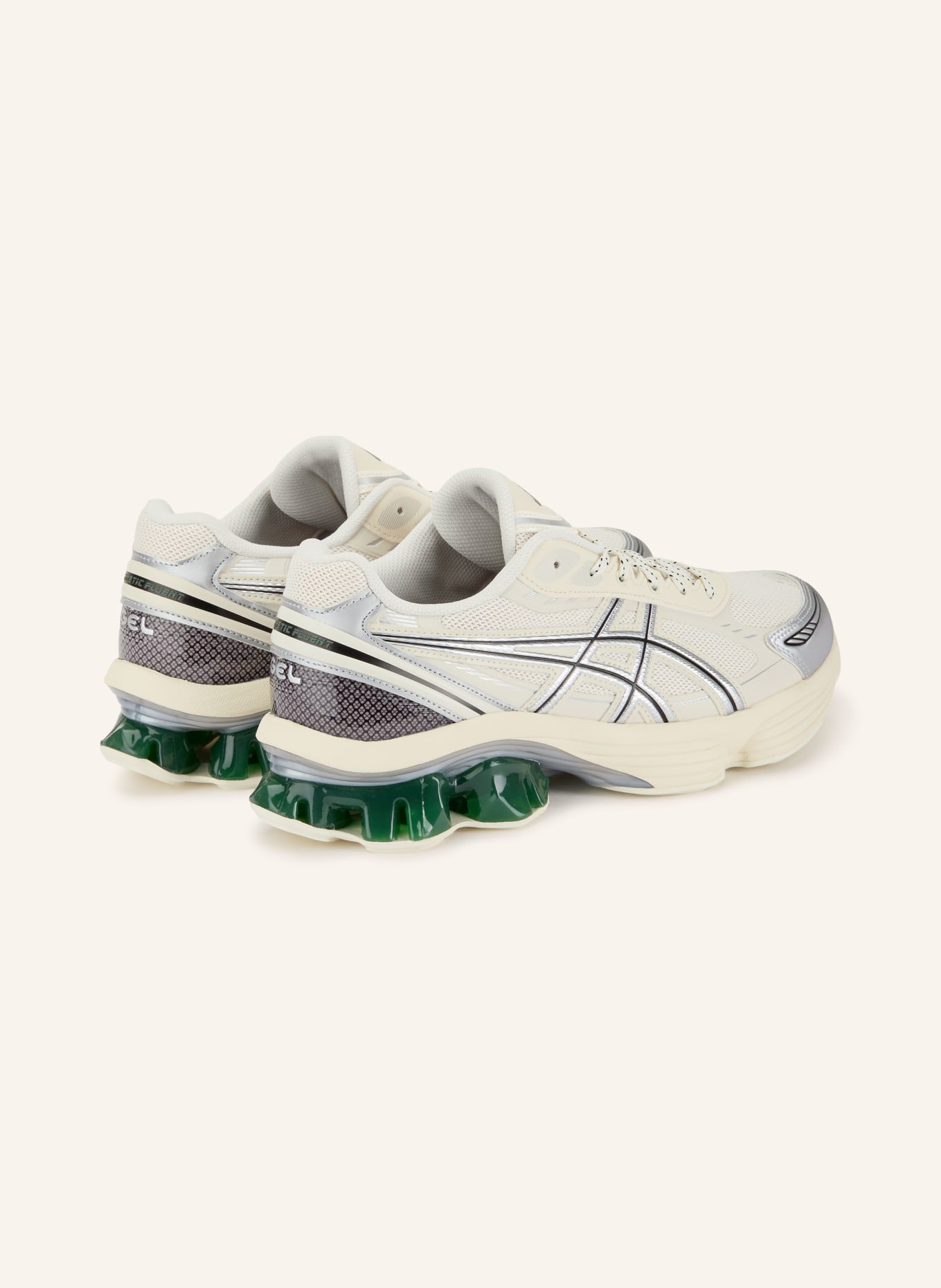 ASICS Sneakersy GEL-KINETIC FLUENT: KREMOWY / SREBRNY
