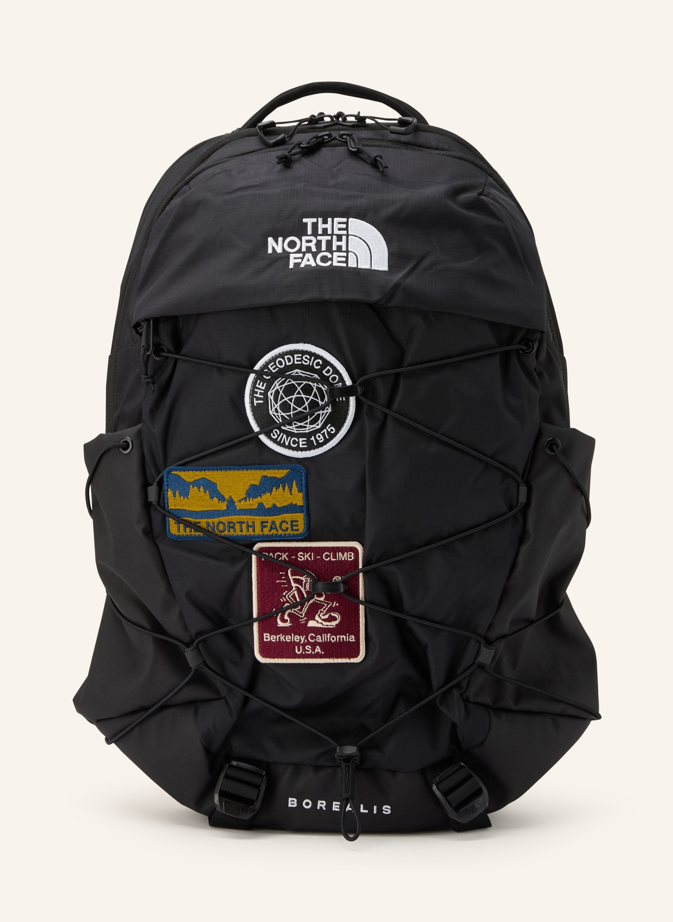 THE NORTH FACE BOREALIS backpack: BLACK