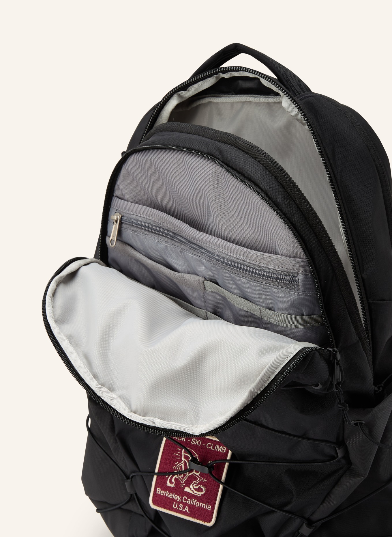 THE NORTH FACE BOREALIS backpack: BLACK