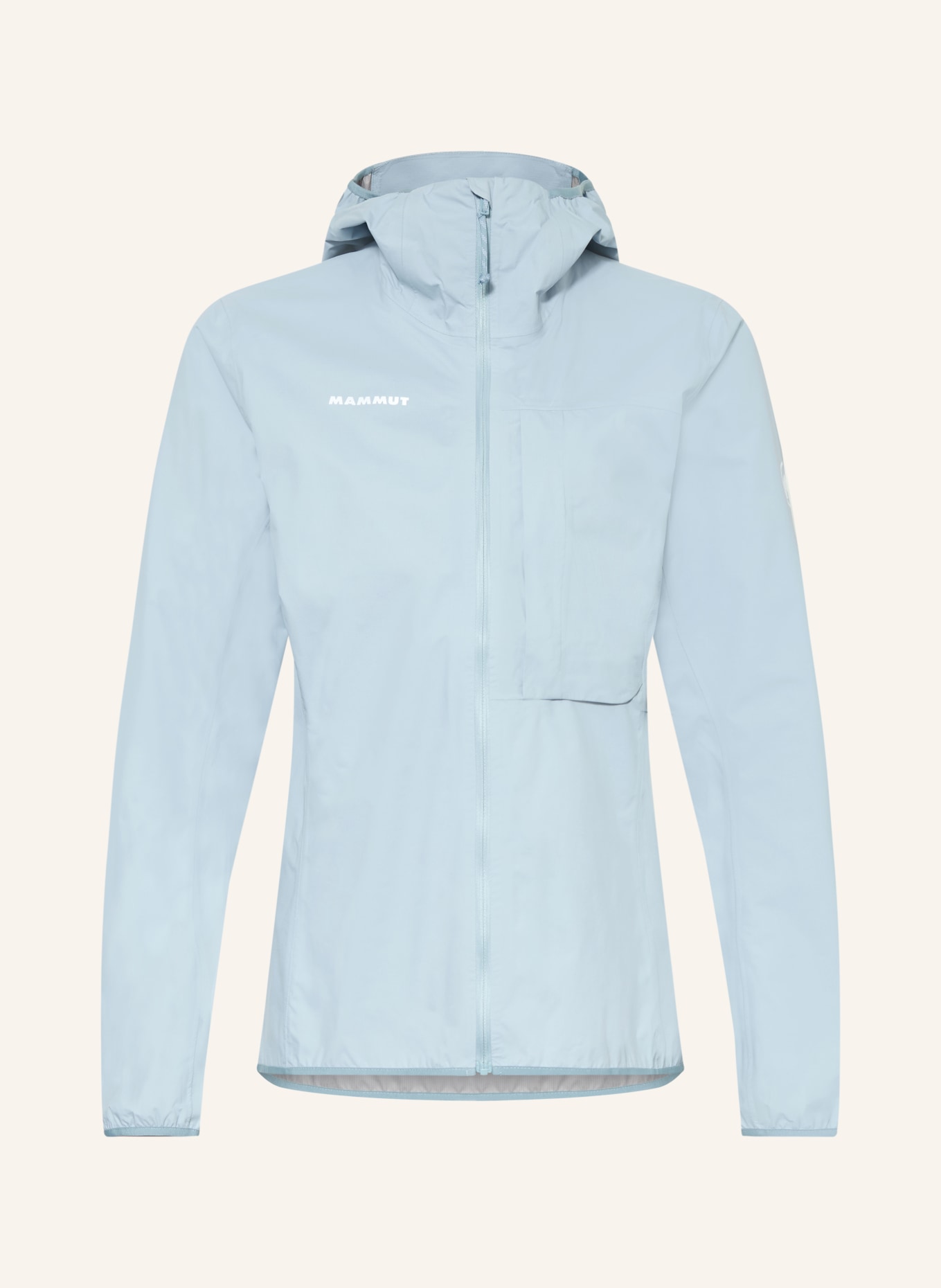MAMMUT Hardshell-Jacke DUCAN LIGHT: HELLBLAU
