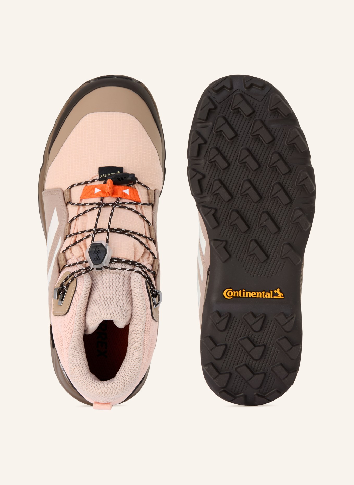 adidas TERREX Wanderschuhe TERREX MID GTX: BRAUN / ROSÉ / BEIGE