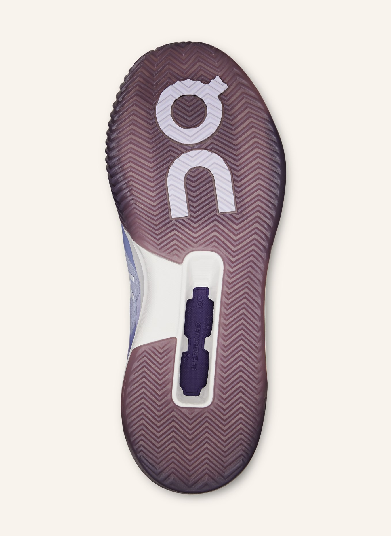 On Buty do tenisa THE ROGER ADVANTAGE PRO CLAY: JASNOFIOLETOWY / FIOLETOWY