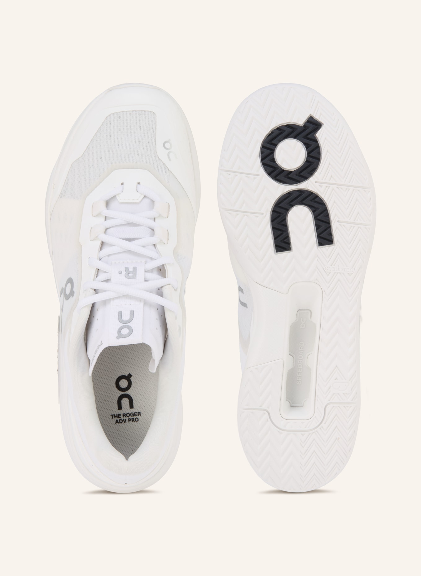 On Buty do tenisa THE ROGER ADVANTAGE PRO: BIAŁY