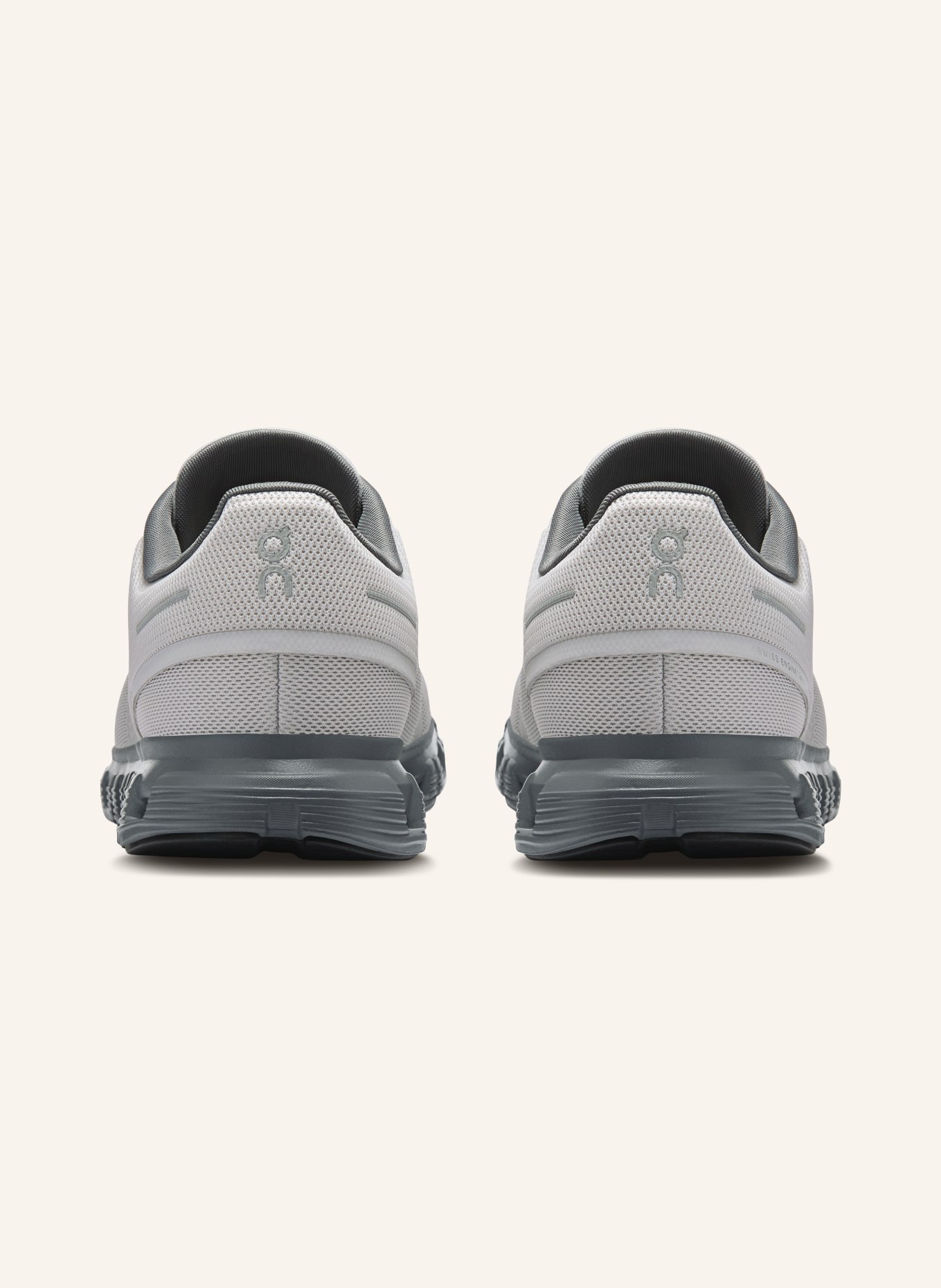 On Sneaker CLOUD 6: GRAU / DUNKELGRAU