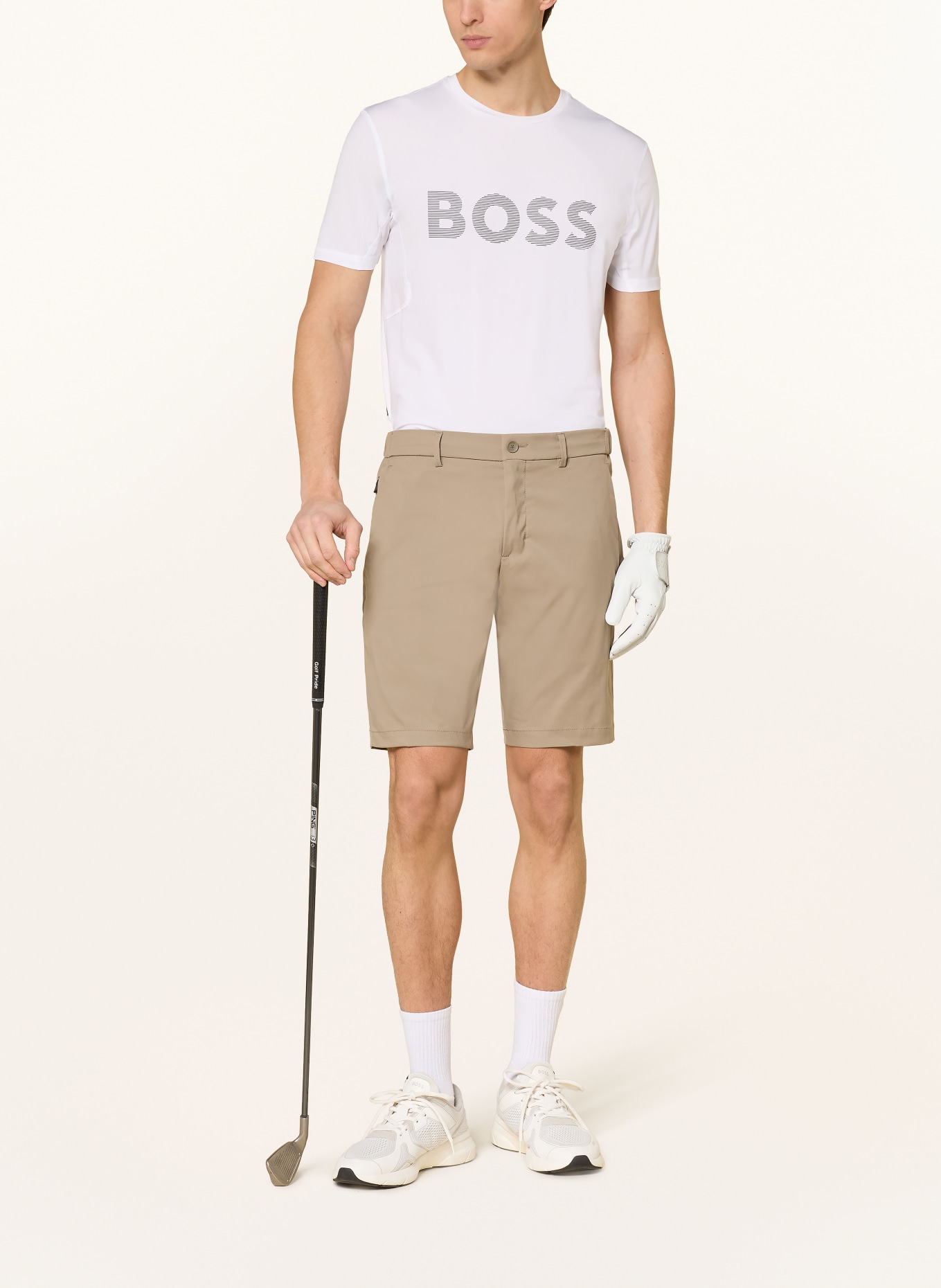 BOSS T-shirt ACTIVE: WHITE
