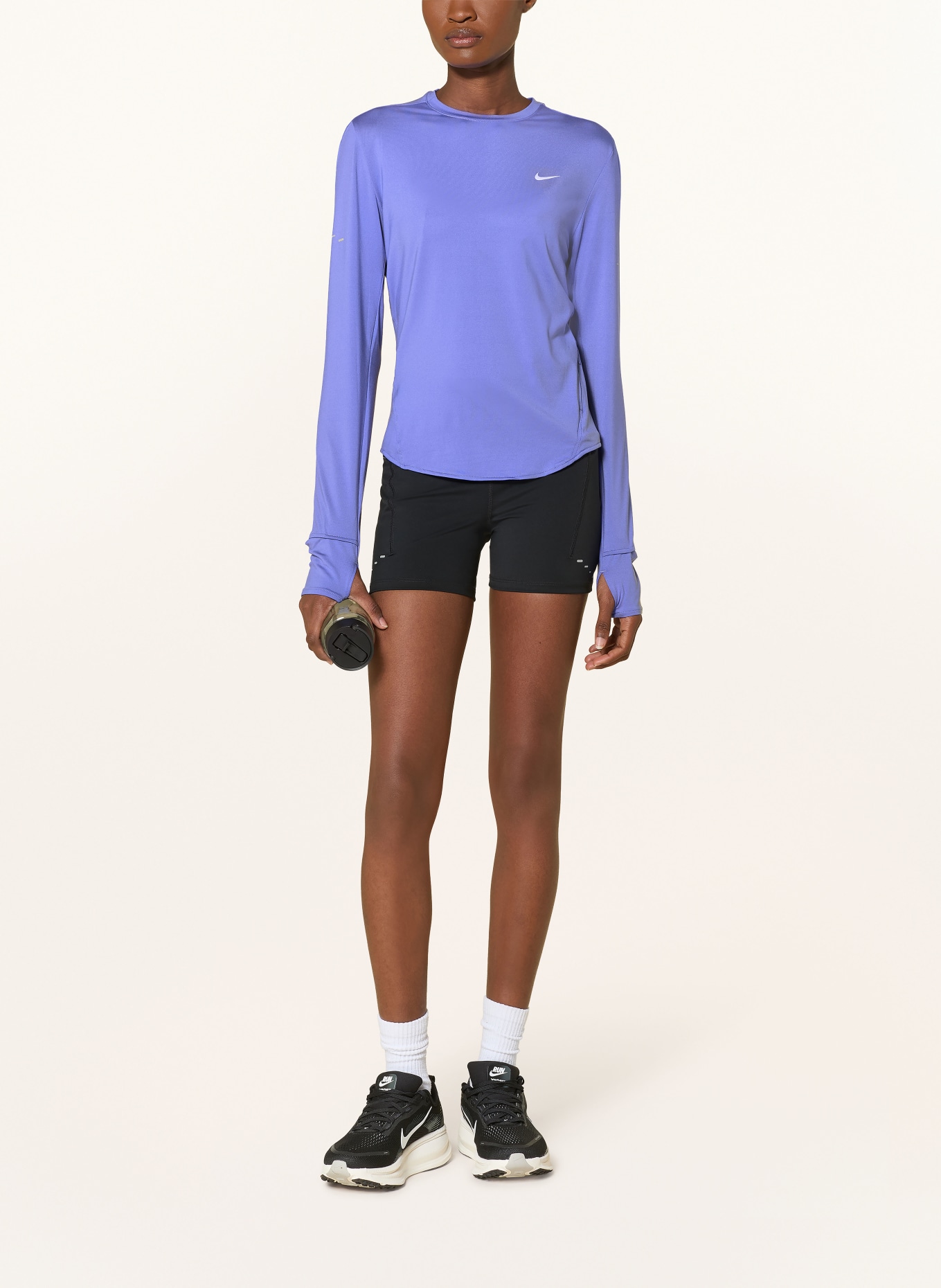 Nike Hardloopshirt SWIFT: BLAUW