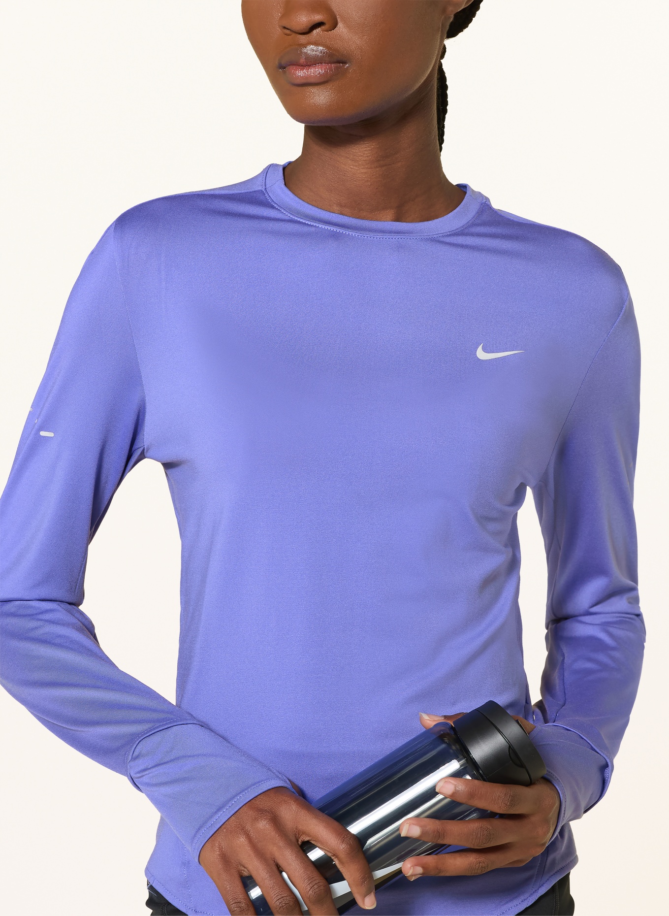 Nike Hardloopshirt SWIFT: BLAUW