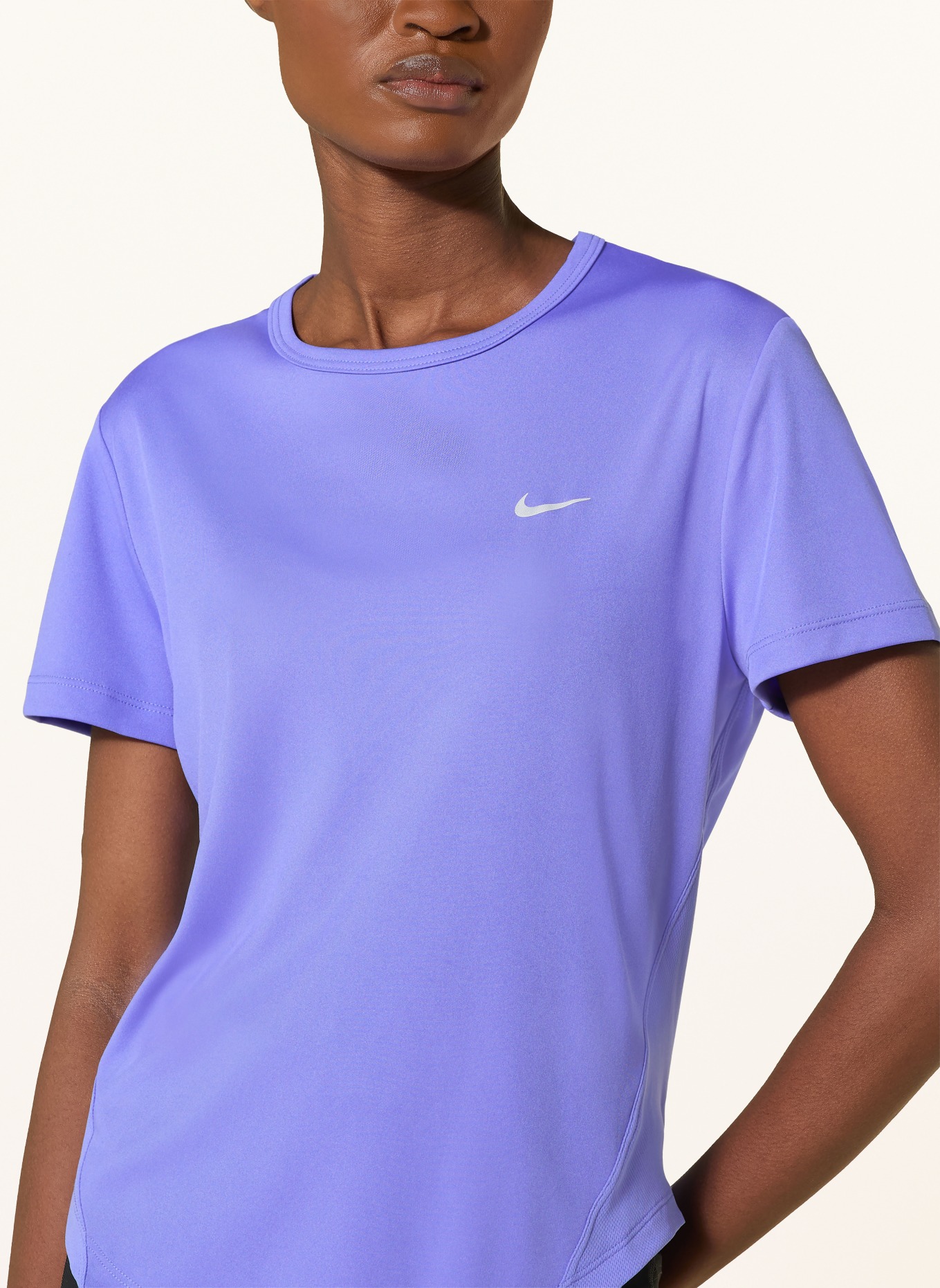 Nike T-shirt de course TEMPO: BLEU