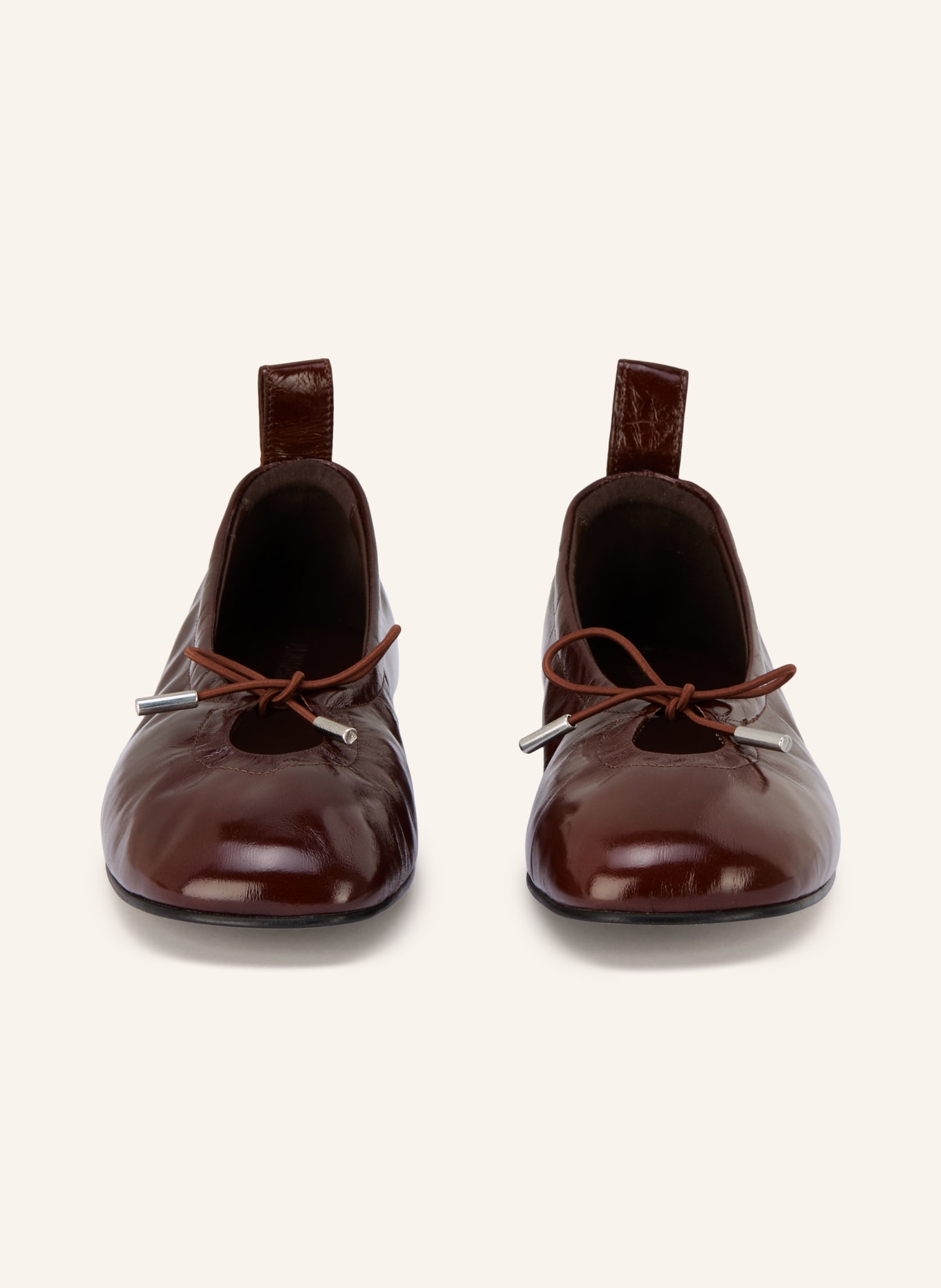 ALOHAS Baleriny ROSALIND: CIEMNOBRĄZOWY