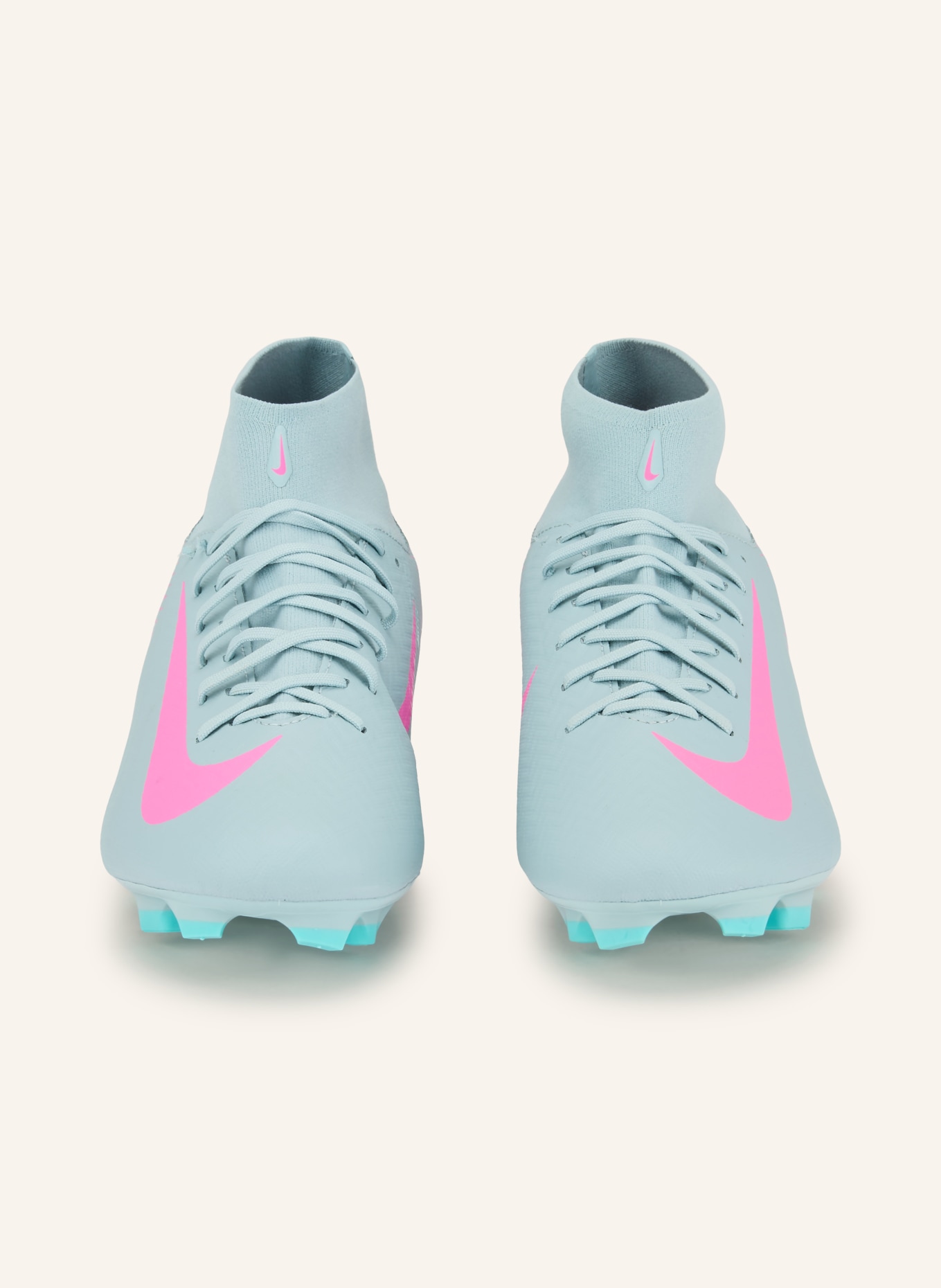 Nike Buty piłkarskie SUPERFLY 10 ACADEMY: TURKUSOWY / JASKRAWY RÓŻOWY