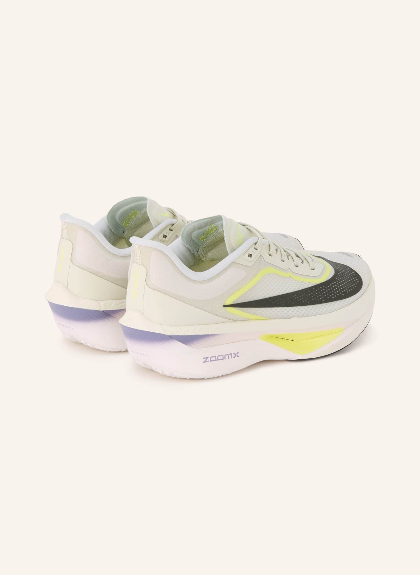 Nike Running shoes ZOOM FLY 6: LIGHT GREEN / NEON YELLOW / BLACK