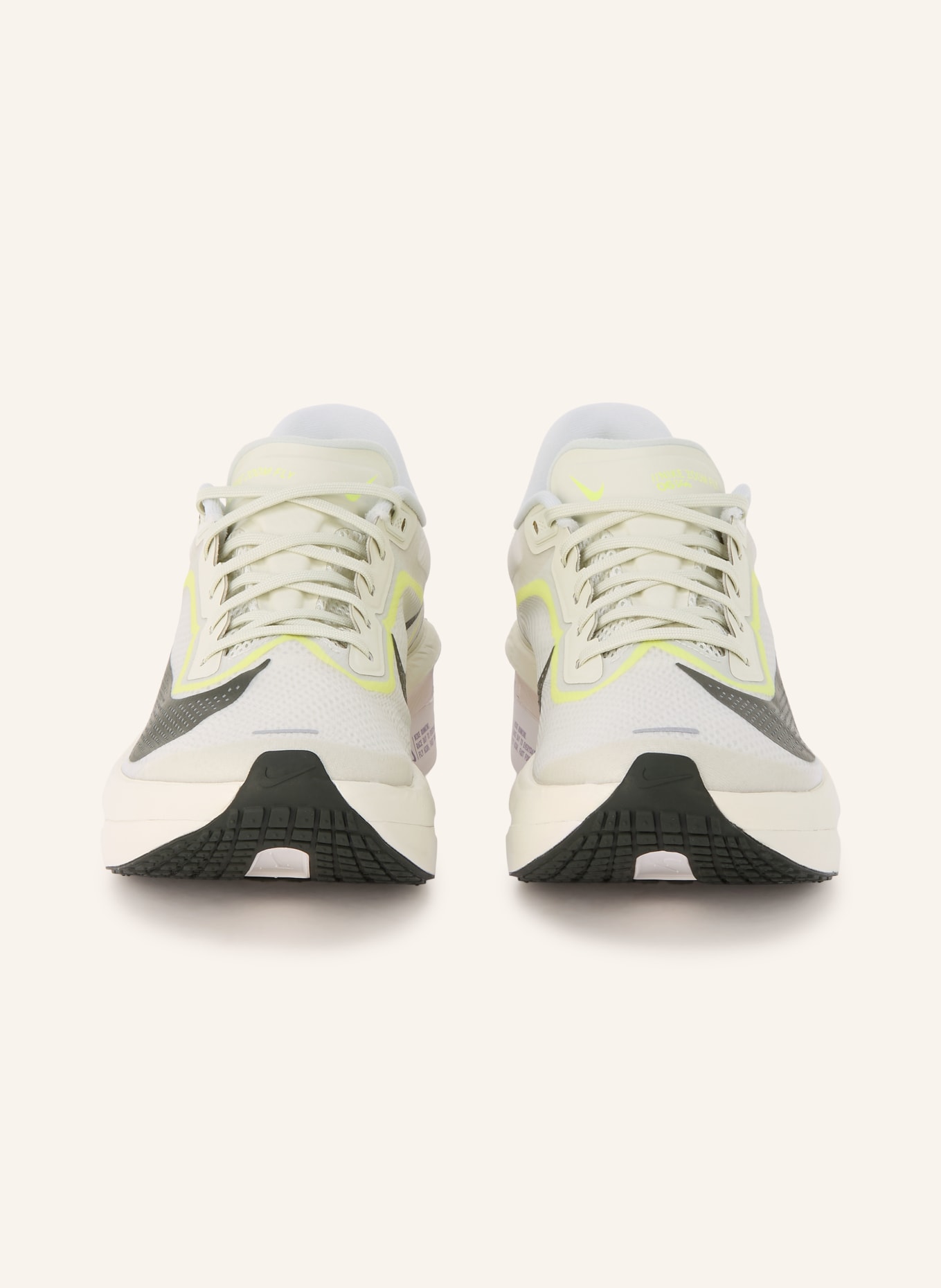 Nike Running shoes ZOOM FLY 6: LIGHT GREEN / NEON YELLOW / BLACK