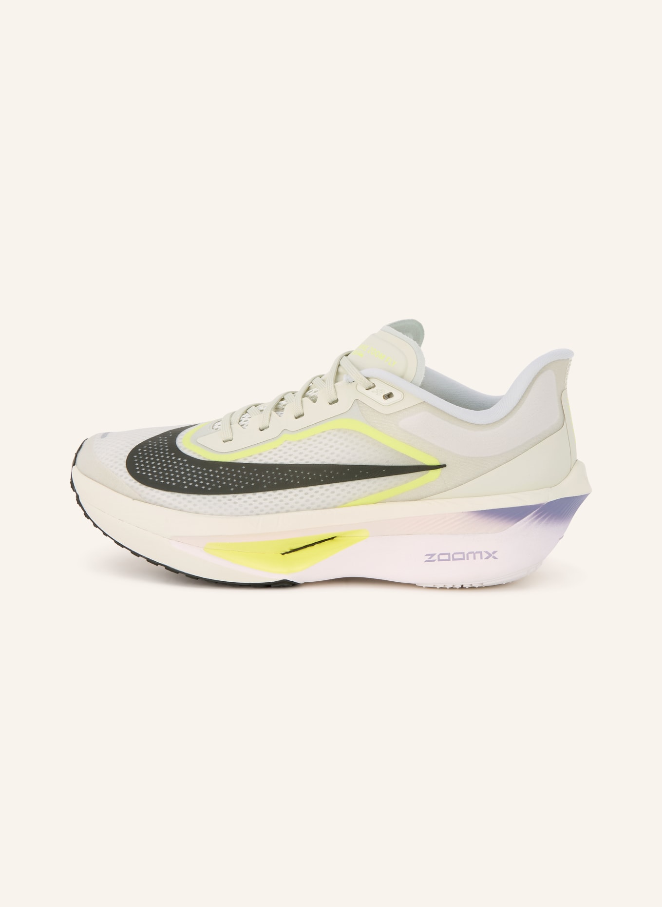 Nike Running shoes ZOOM FLY 6: LIGHT GREEN / NEON YELLOW / BLACK