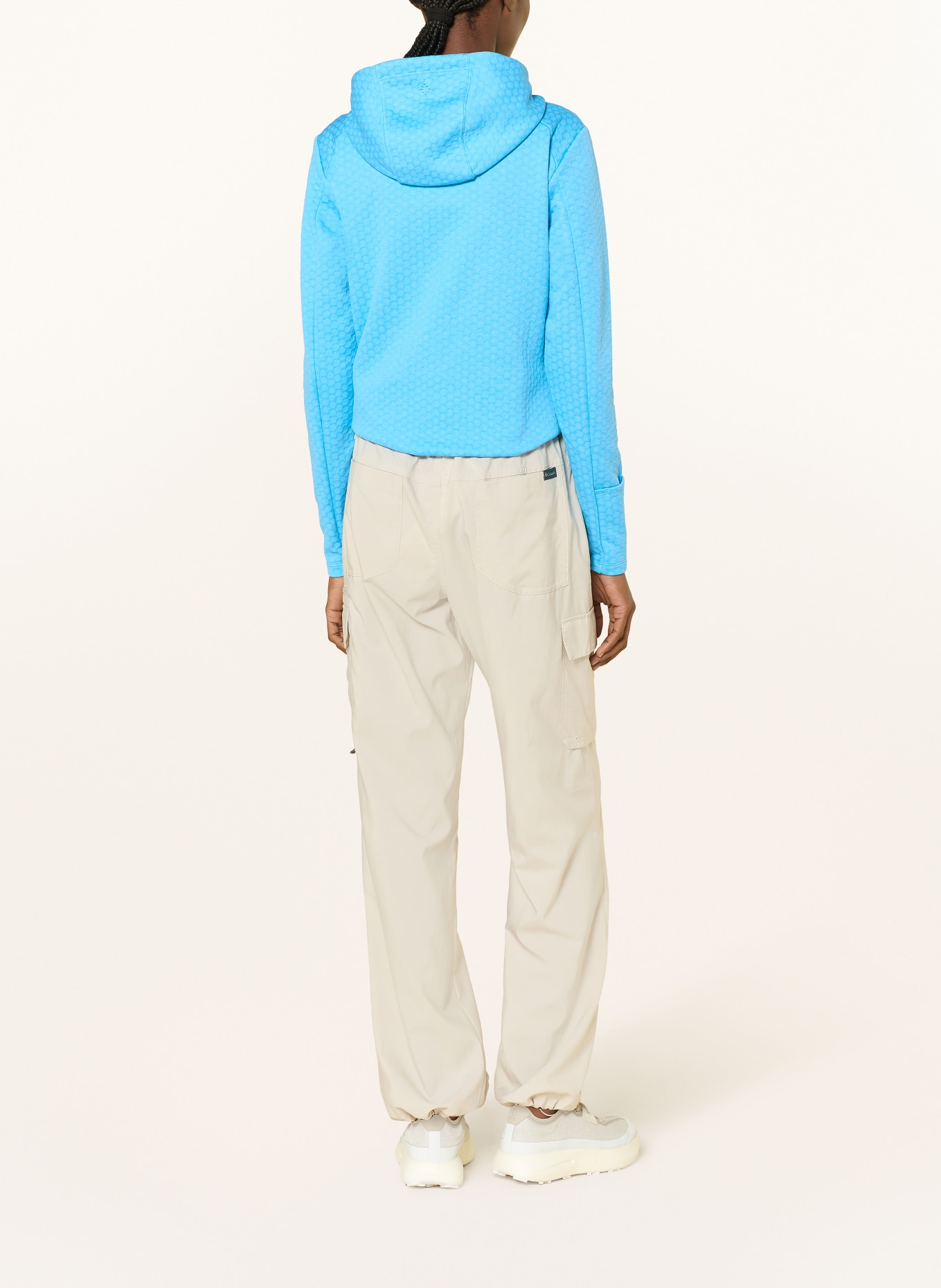 VAUDE Fleece jacket SKOMER: TURQUOISE