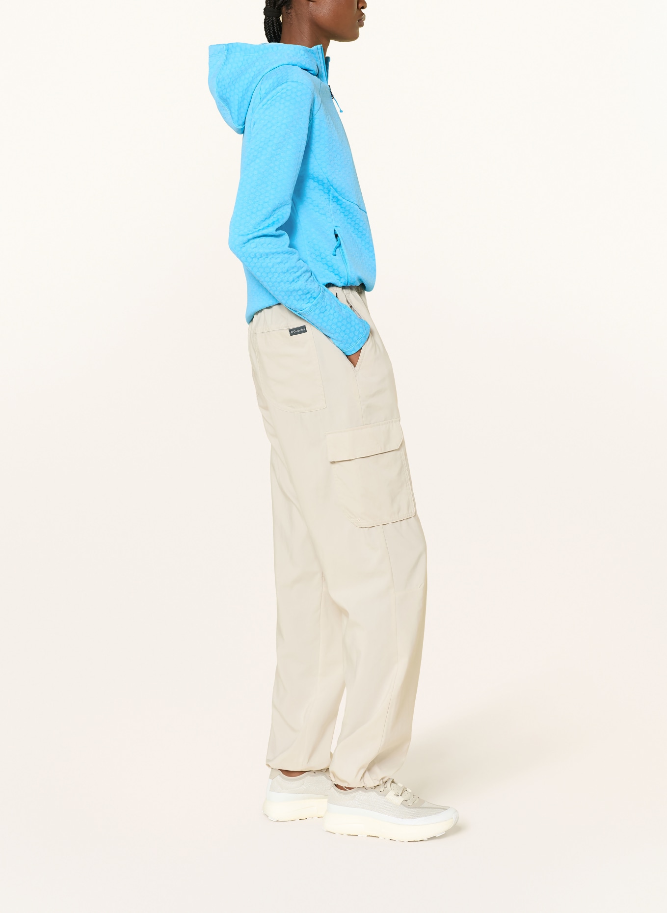 VAUDE Fleece jacket SKOMER: TURQUOISE