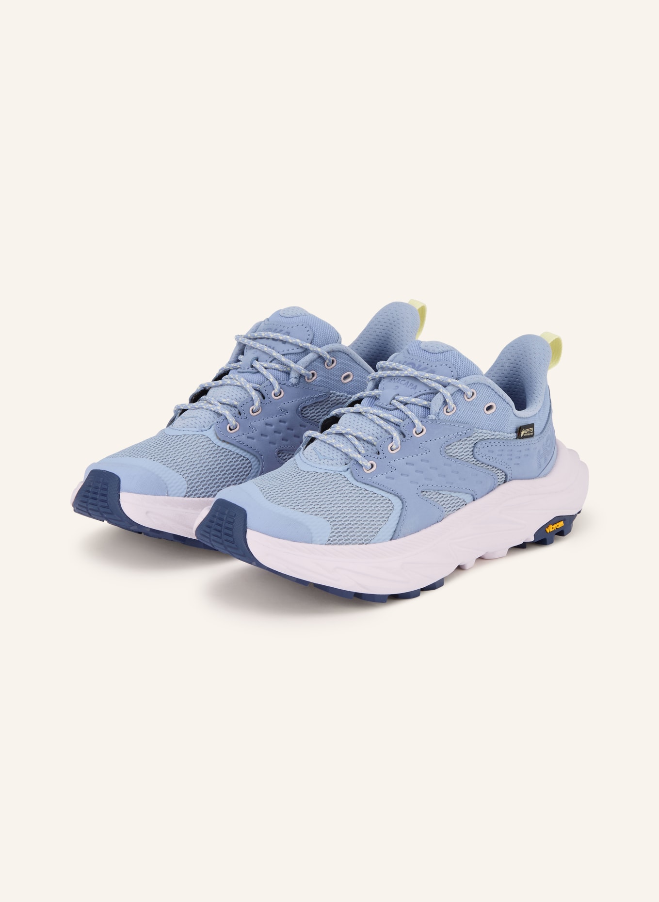 HOKA Chaussures de randonnée ANCAPA 2 LOW GTX: BLEU CLAIR