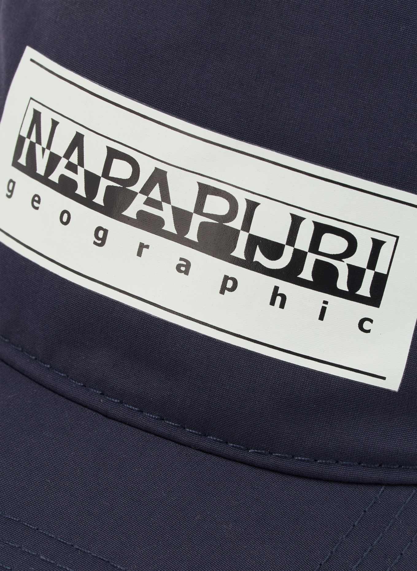 NAPAPIJRI Cap: DARK BLUE / WHITE