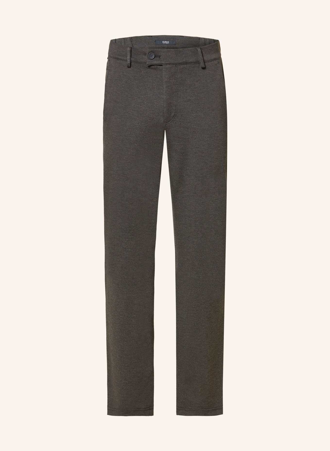EUREX BY BRAX Jerseychino THILO Slim Fit: DARK GRAY