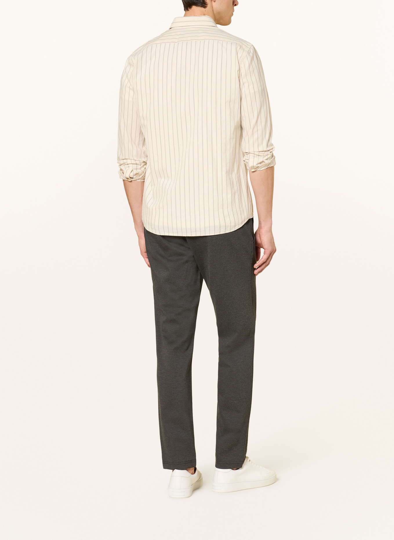 EUREX BY BRAX Jerseychino THILO Slim Fit: DARK GRAY