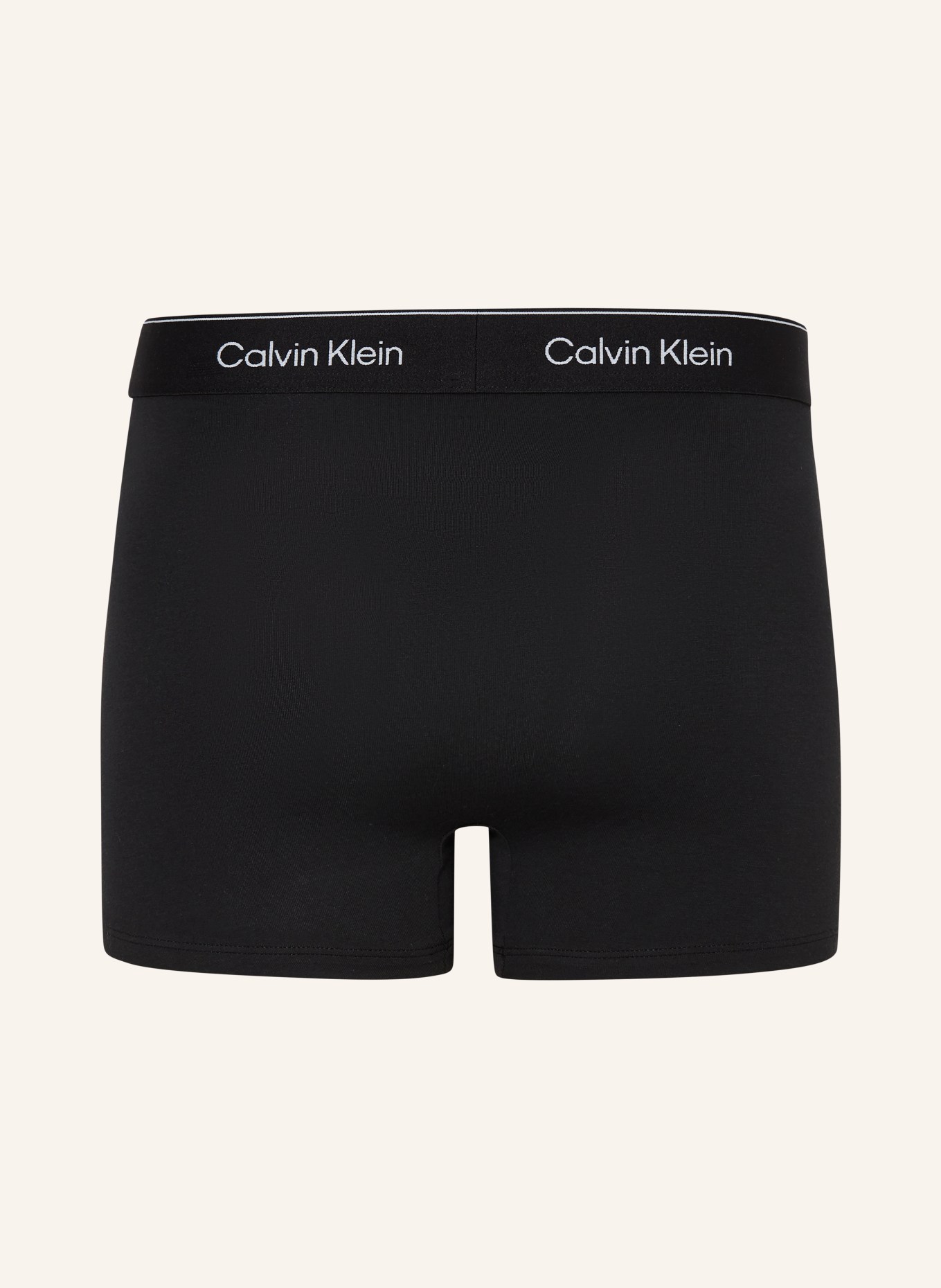 Calvin Klein 3er-Pack Boxershorts ICON COTTON Relaxed Fit: SCHWARZ