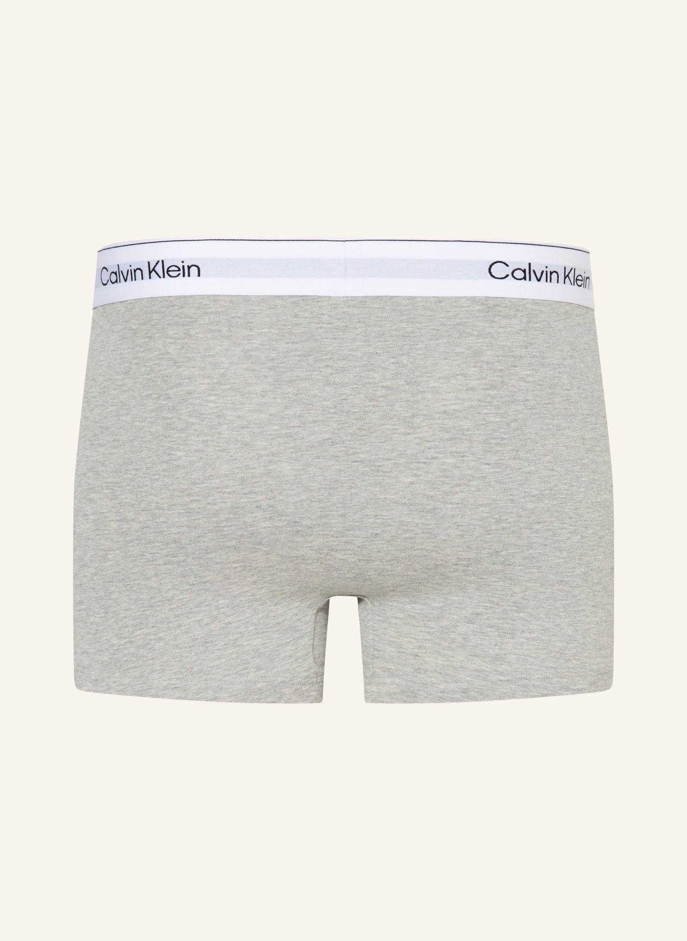 Calvin Klein Lot de 3 boxers ICON COTTON Relaxed Fit: BLEU CLAIR / GRIS CLAIR / ROUGE CLAIR