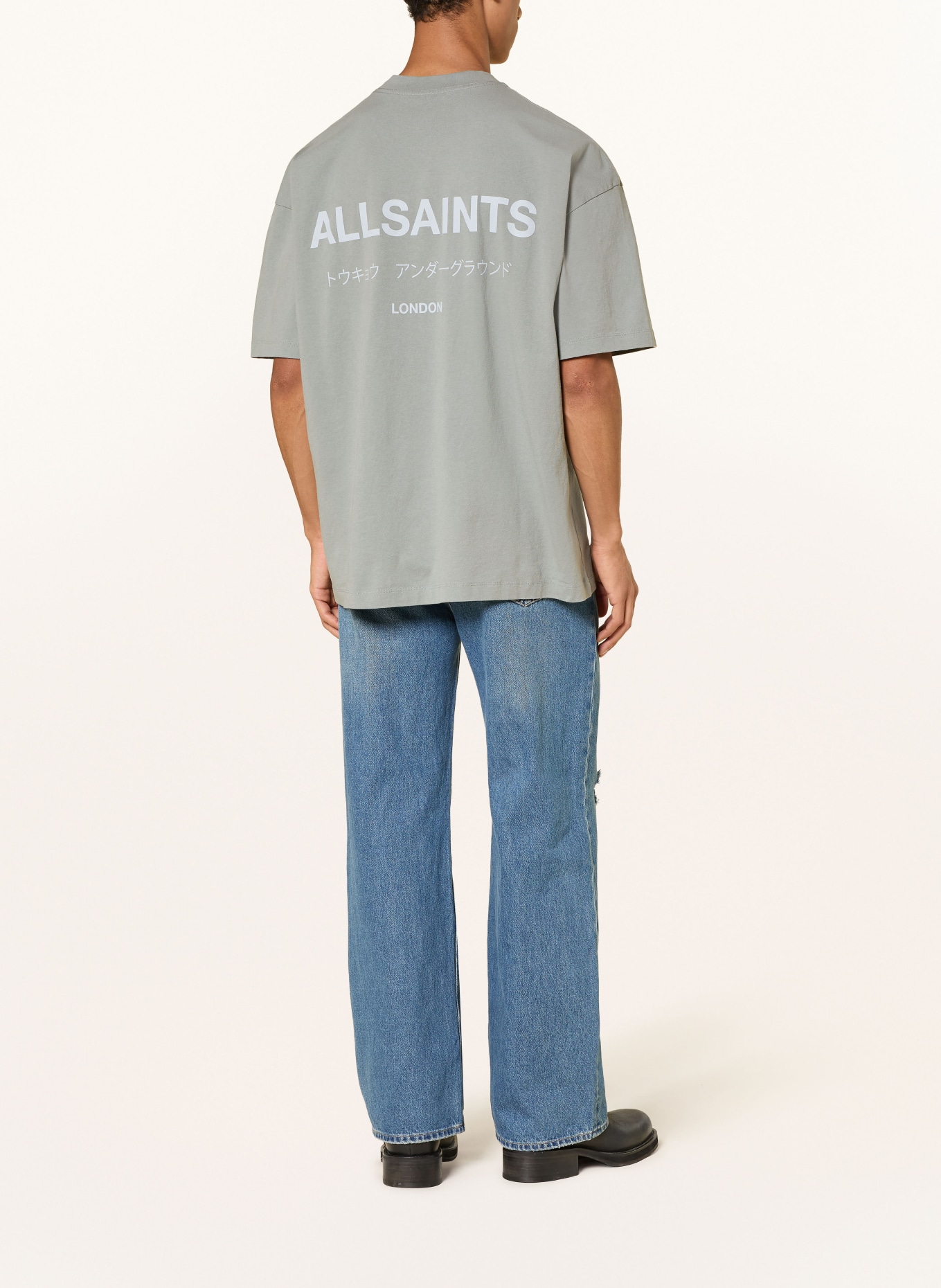 ALLSAINTS T-Shirt UNDERGROUND: KHAKI