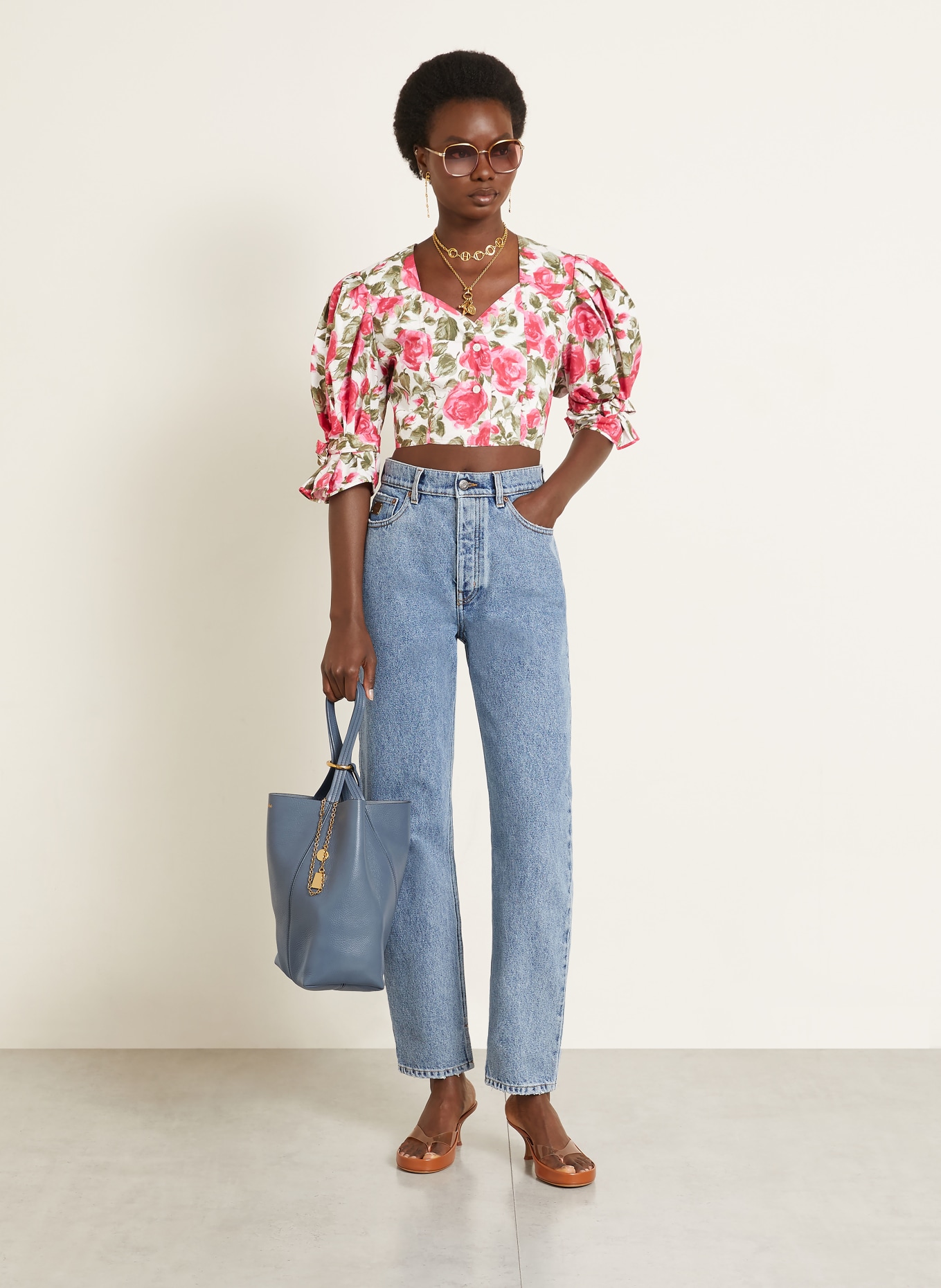 Chloé Sac à provisions SPIN: Ashes Blue