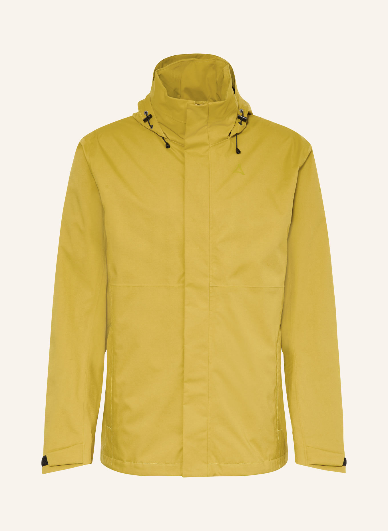 Schöffel Regenjacke: DUNKELGELB / SCHWARZ