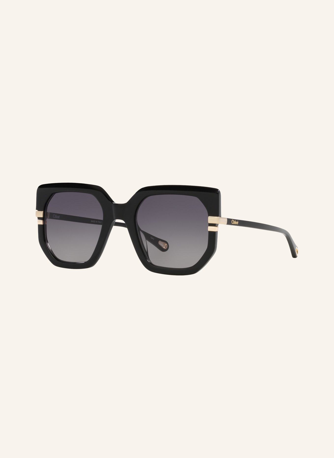 Chloé Sonnenbrille 6N000531: SCHWARZ/ GRAU