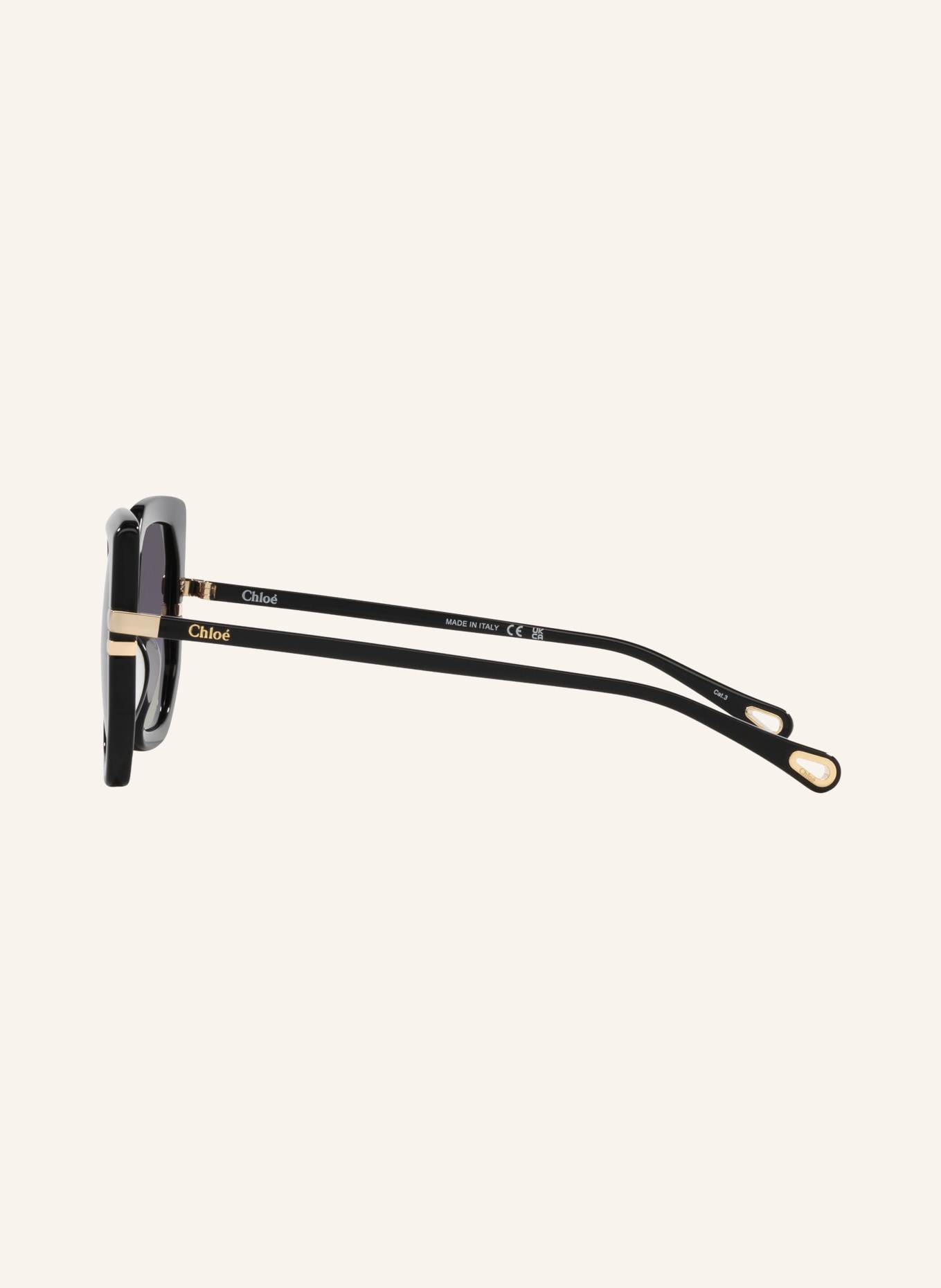Chloé Sonnenbrille 6N000531: SCHWARZ/ GRAU