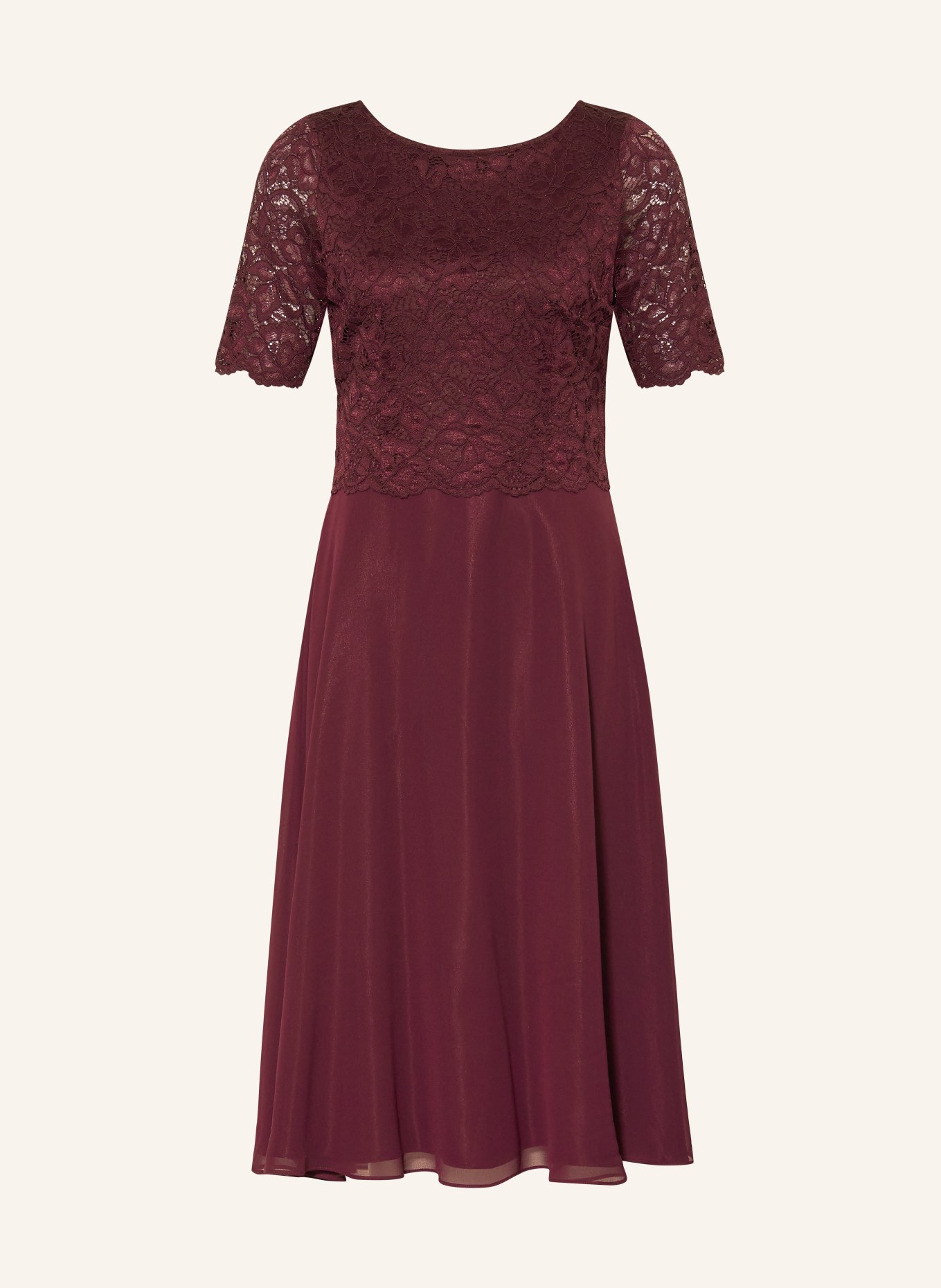 Vera Mont cocktail dress: DARK RED