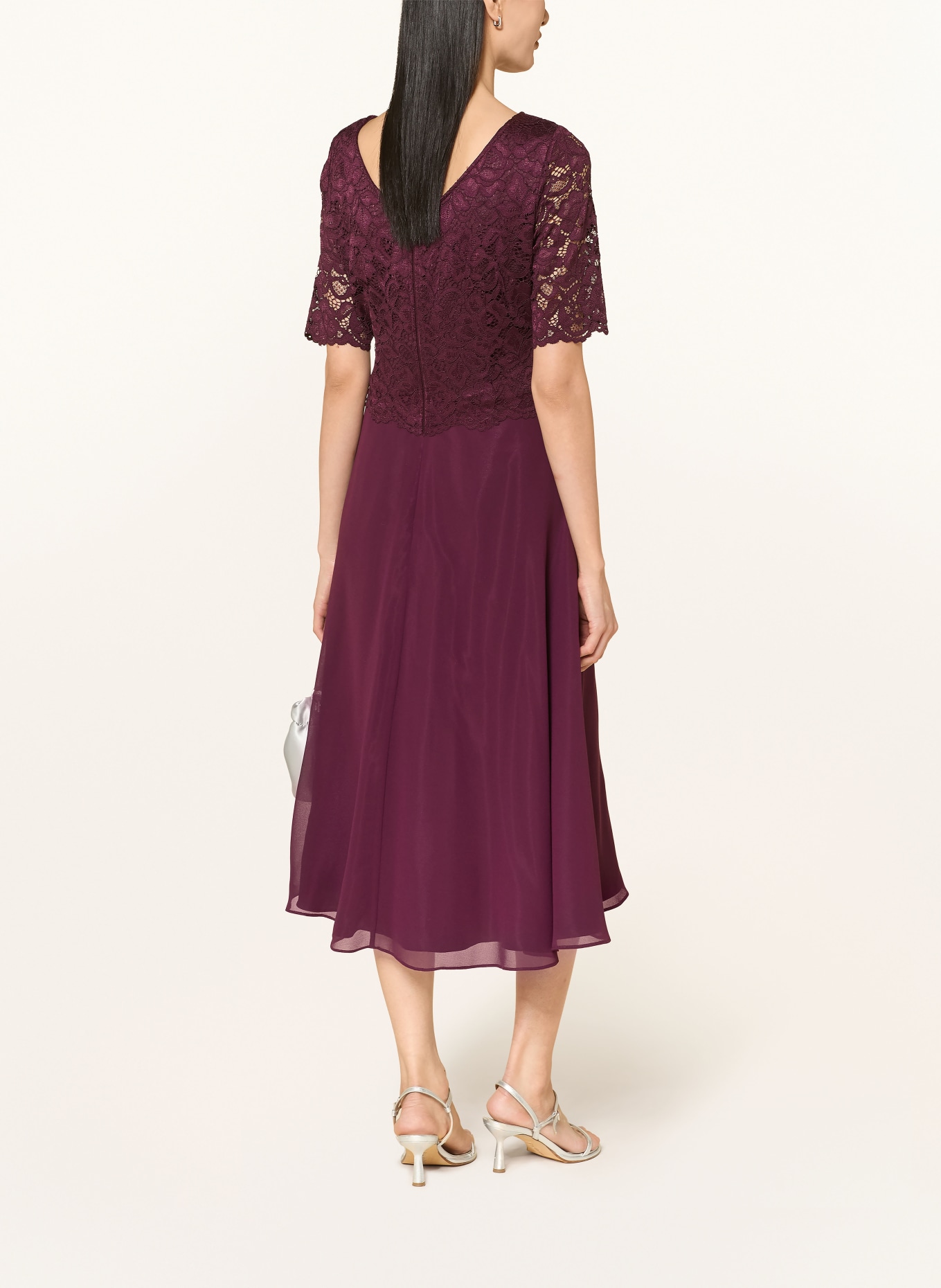 Vera Mont cocktail dress: DARK RED