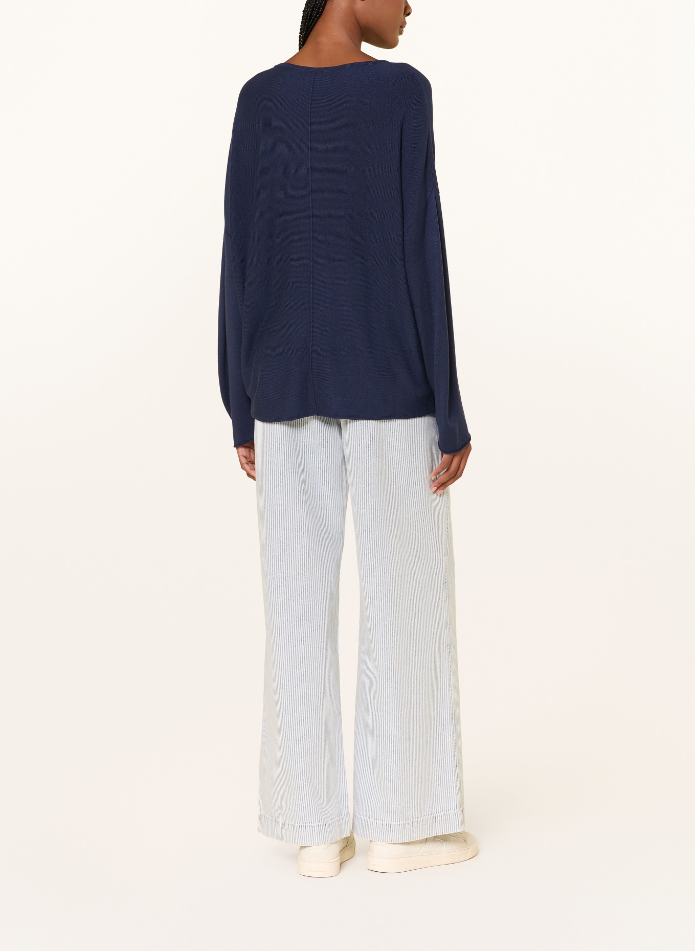 Juvia Sweter FAIZA: GRANATOWY
