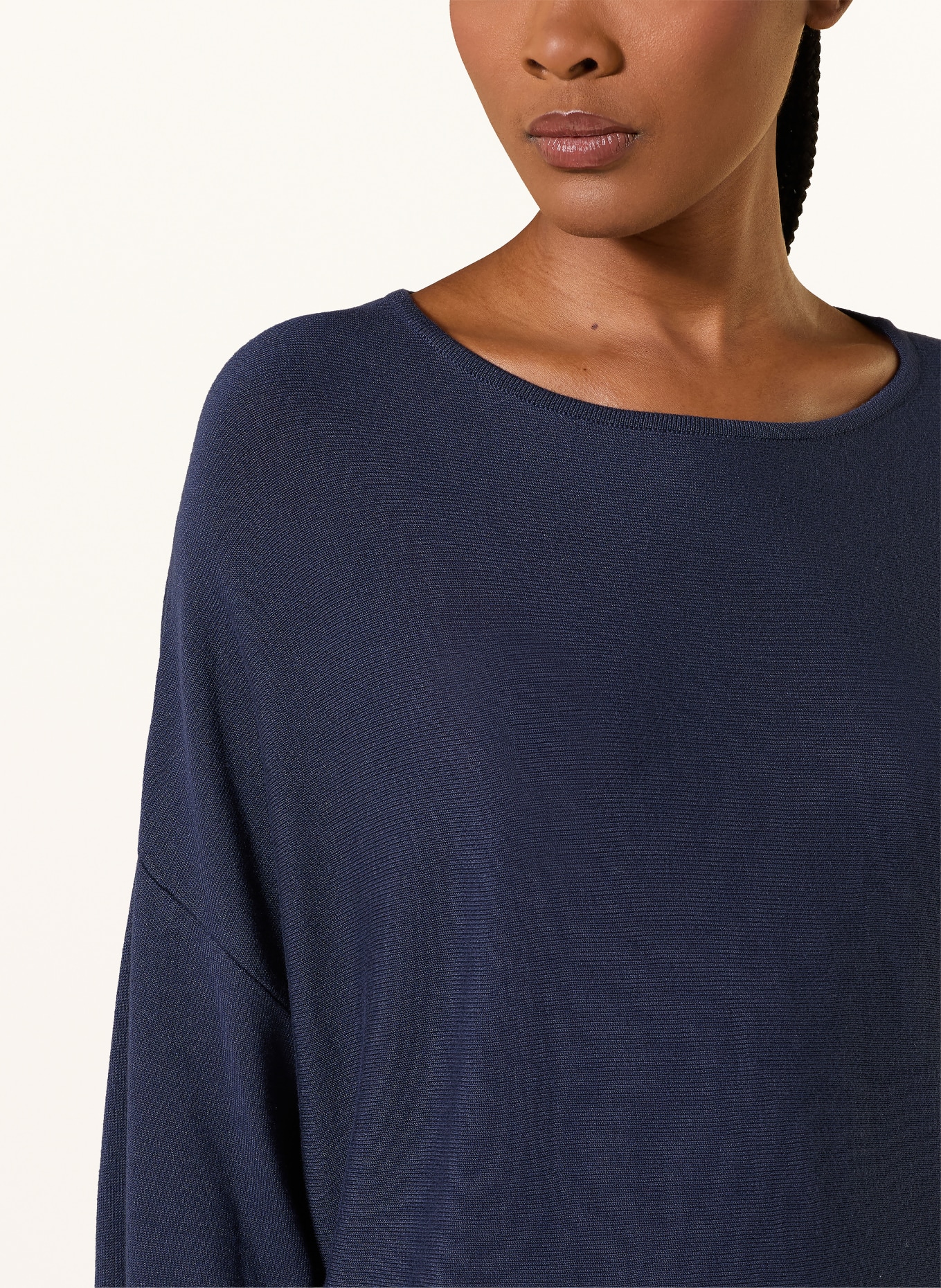 Juvia Sweter FAIZA: GRANATOWY
