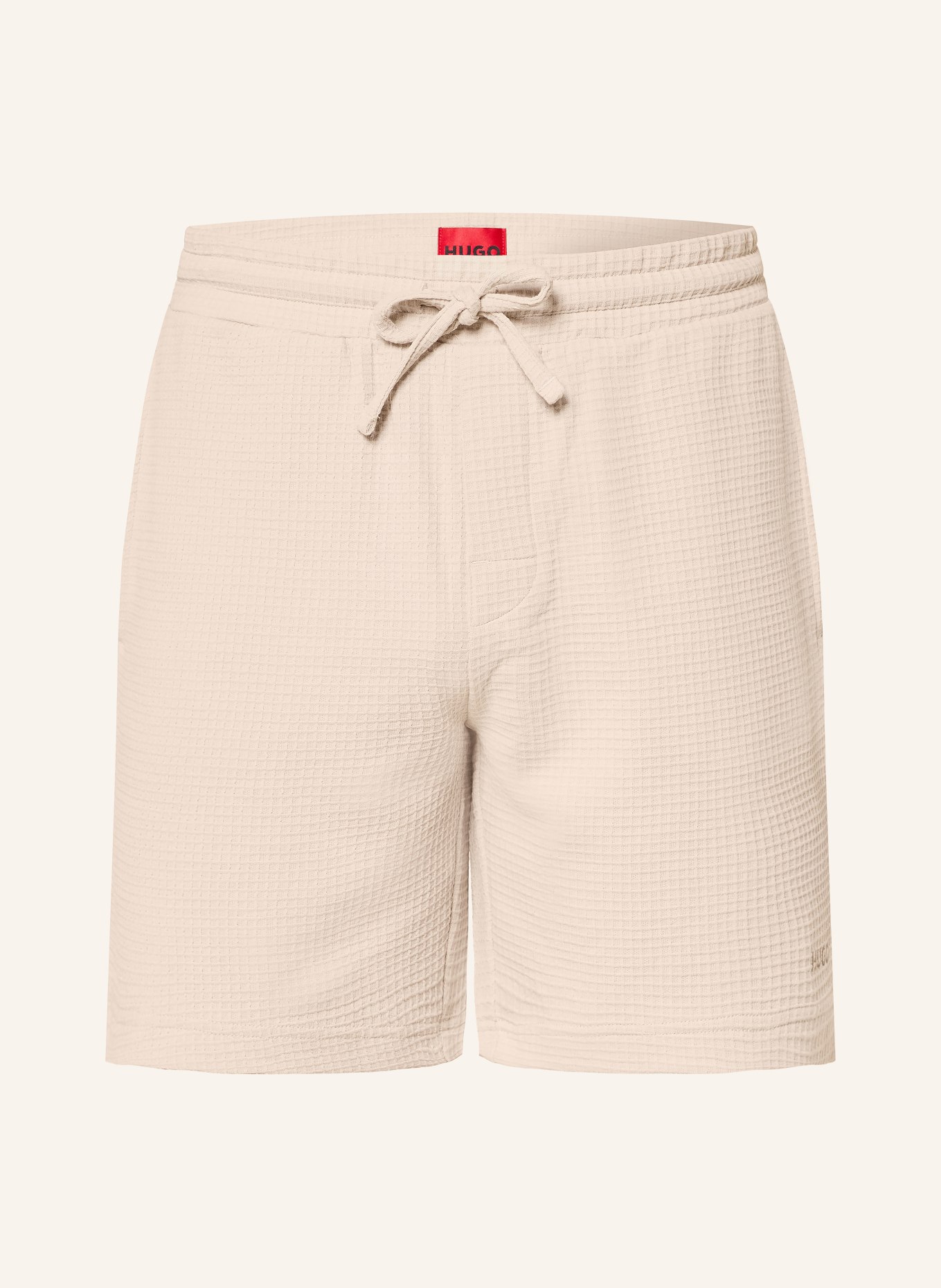HUGO Schlafshorts AUSTIN: BEIGE