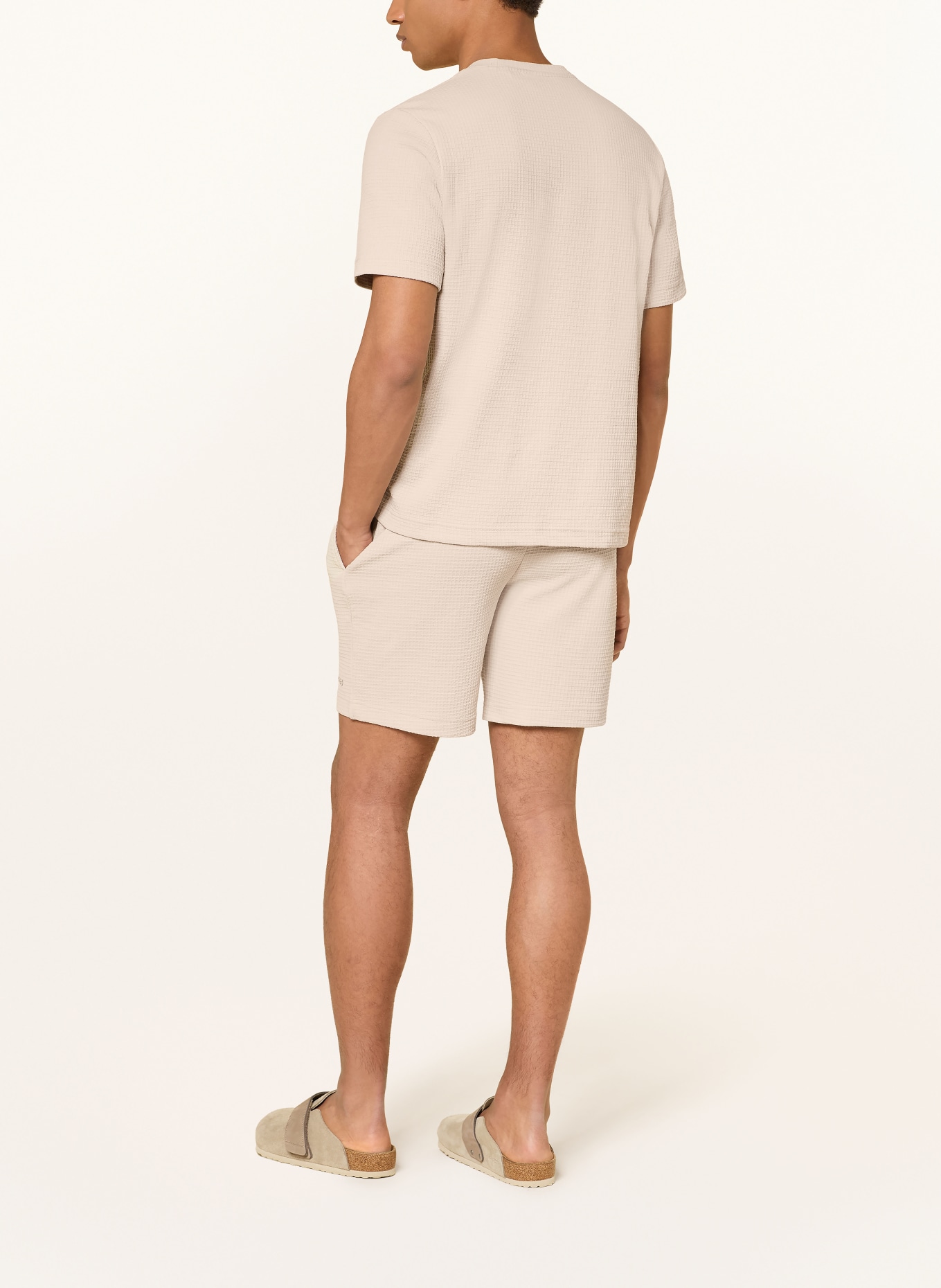 HUGO Schlafshorts AUSTIN: BEIGE