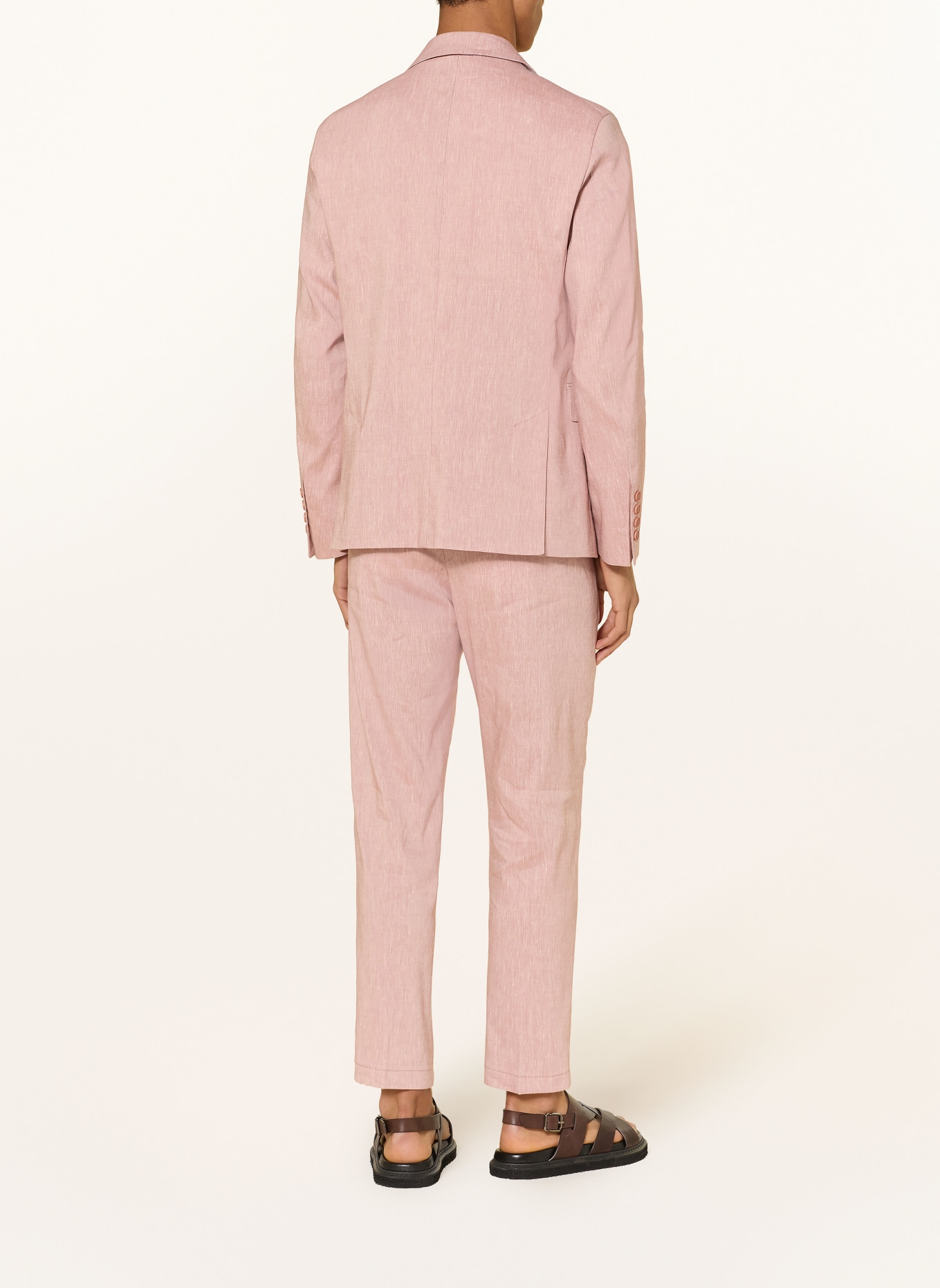 DRYKORN Anzugsakko YAMES Slim Fit mit Leinen: 4002 orange