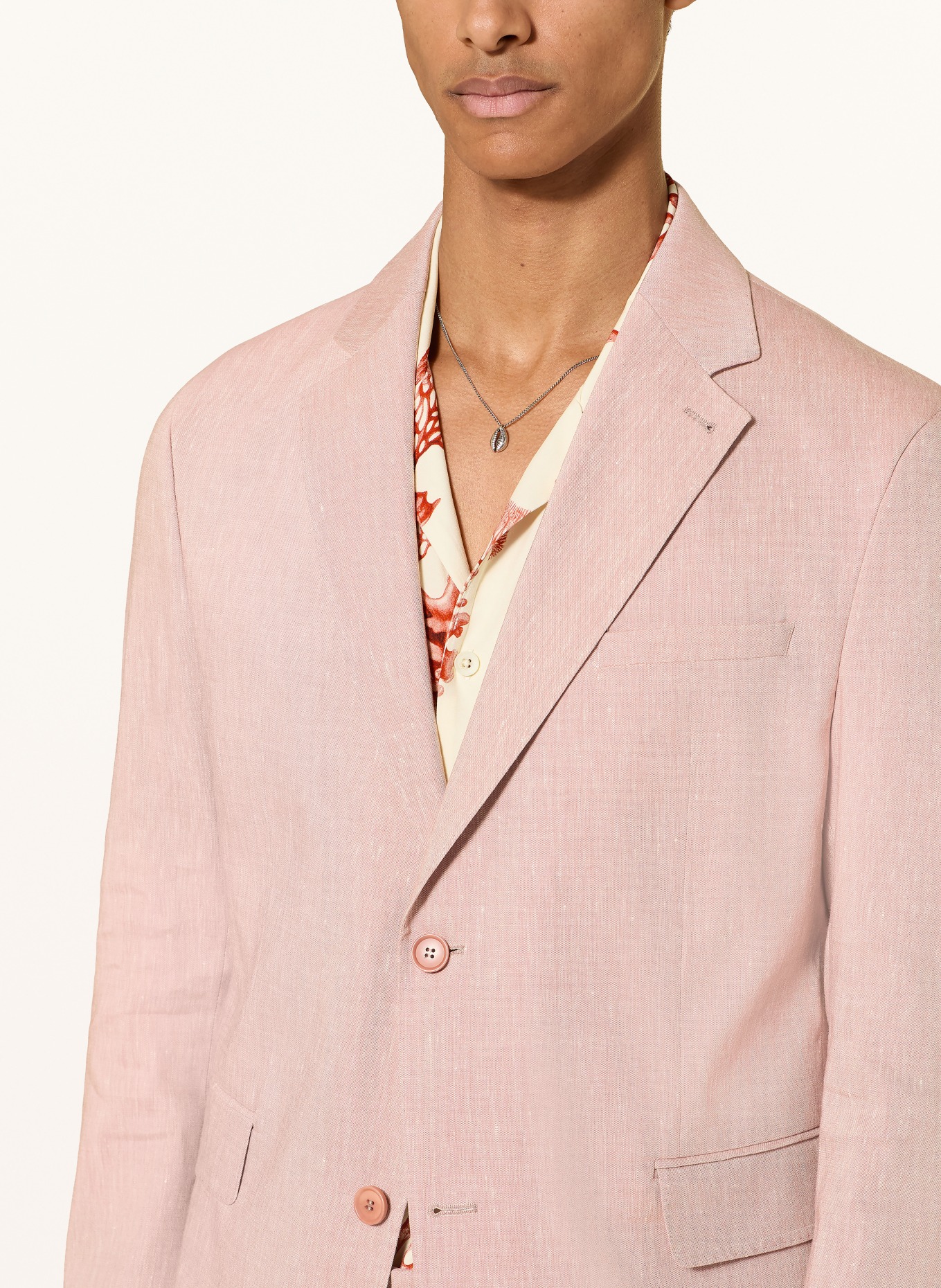 DRYKORN Anzugsakko YAMES Slim Fit mit Leinen: 4002 orange