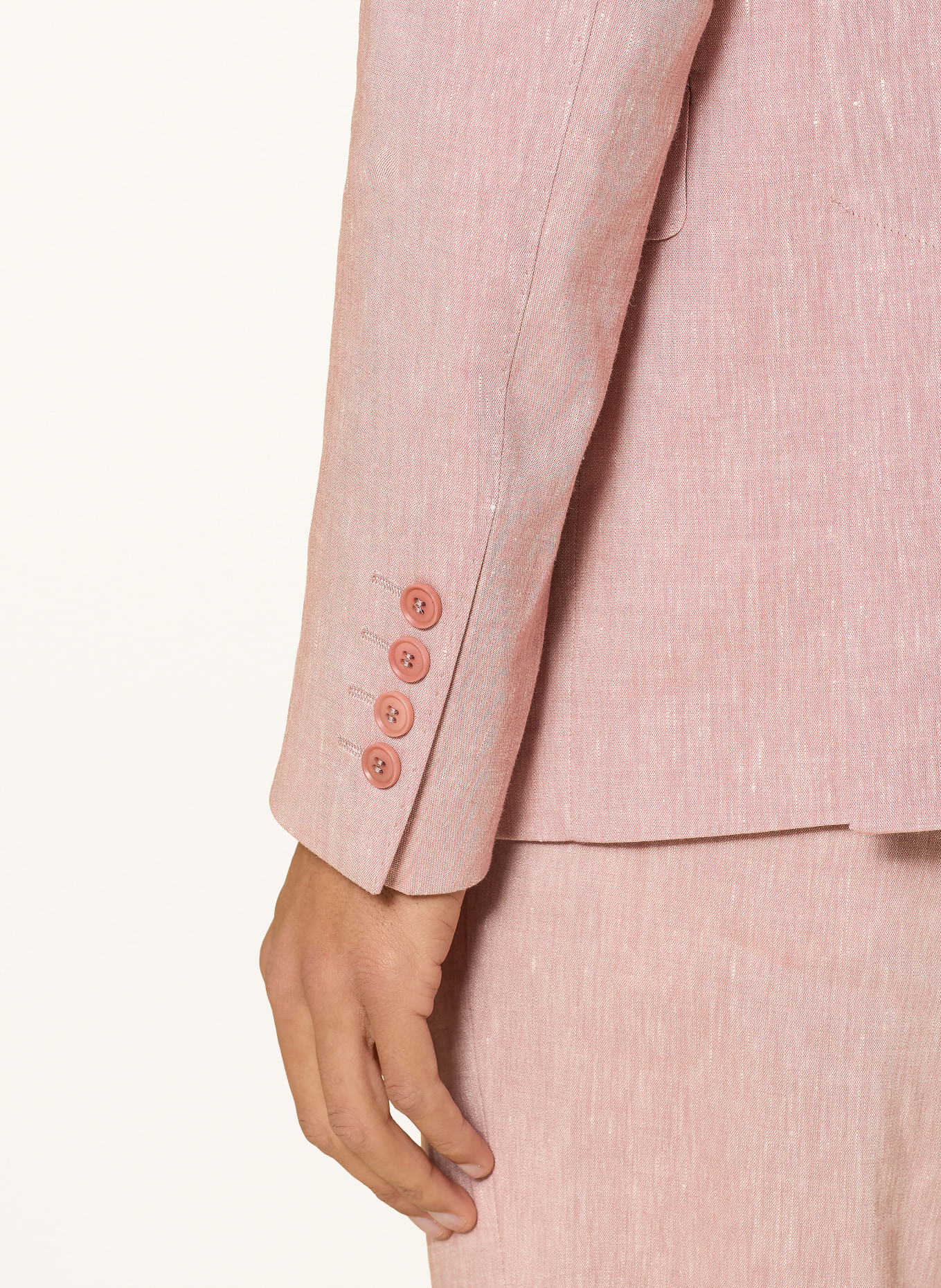 DRYKORN Anzugsakko YAMES Slim Fit mit Leinen: 4002 orange