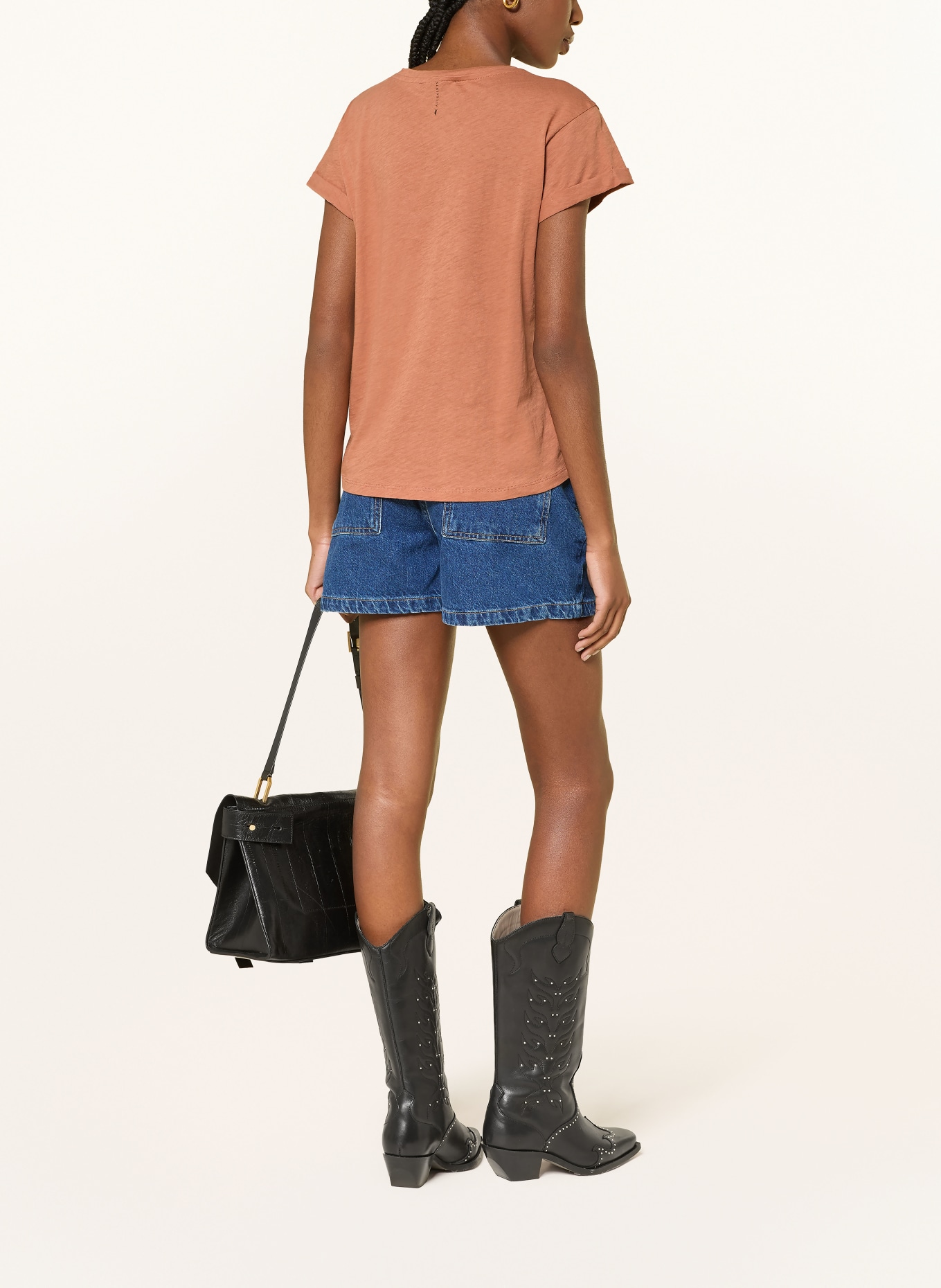ALLSAINTS T-Shirt ANNA: BRAUN