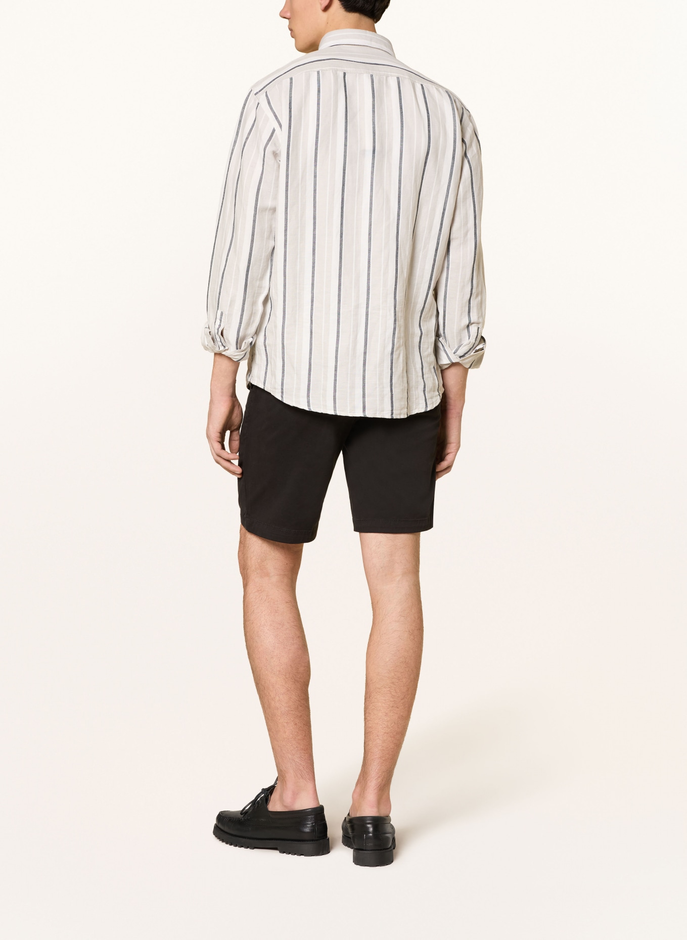 BOSS Chinoshorts Slim Fit: SCHWARZ