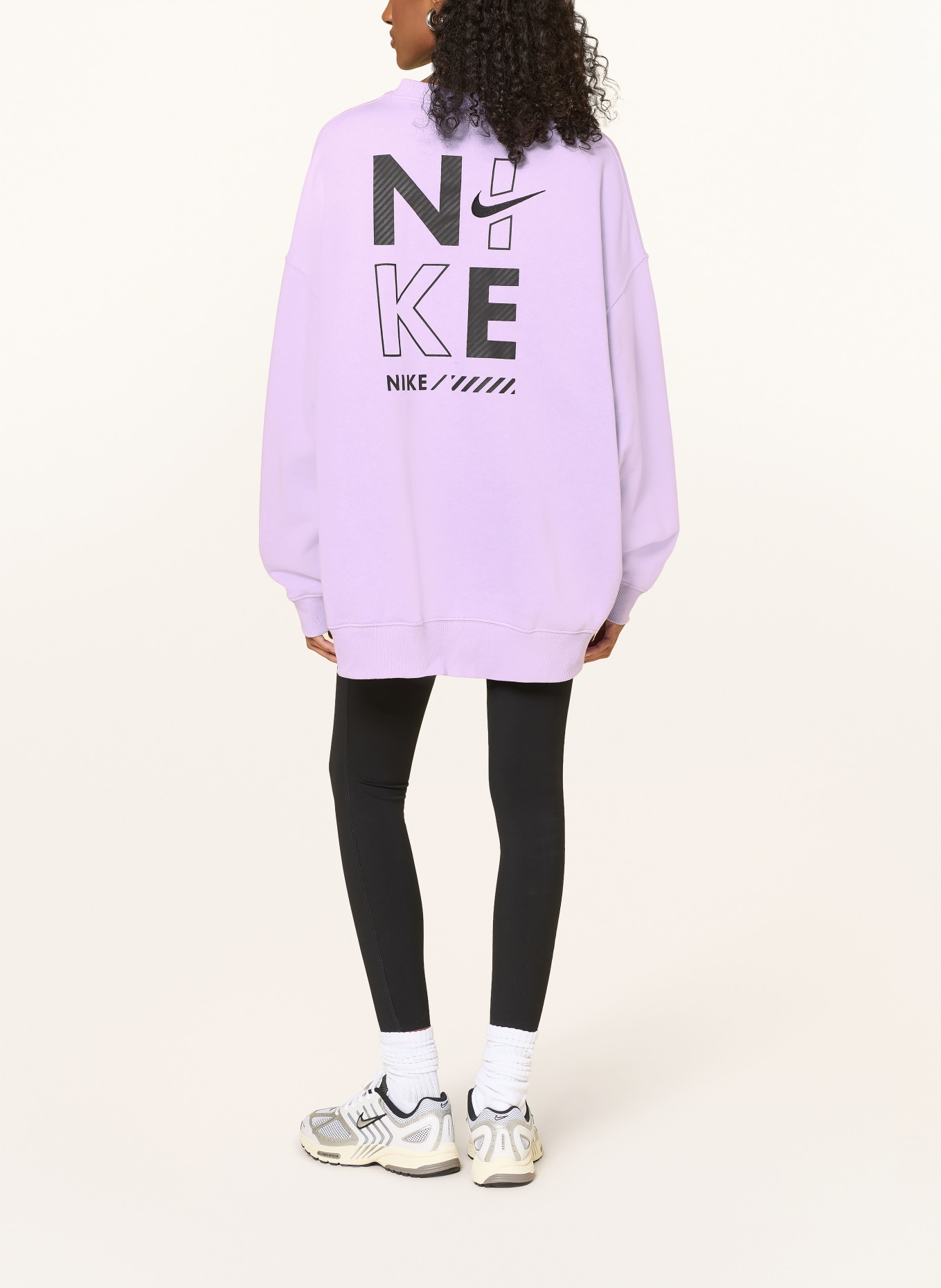 Nike Bluza oversize: JASNOFIOLETOWY