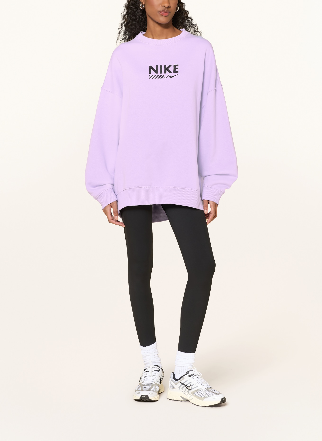 Nike Bluza oversize: JASNOFIOLETOWY