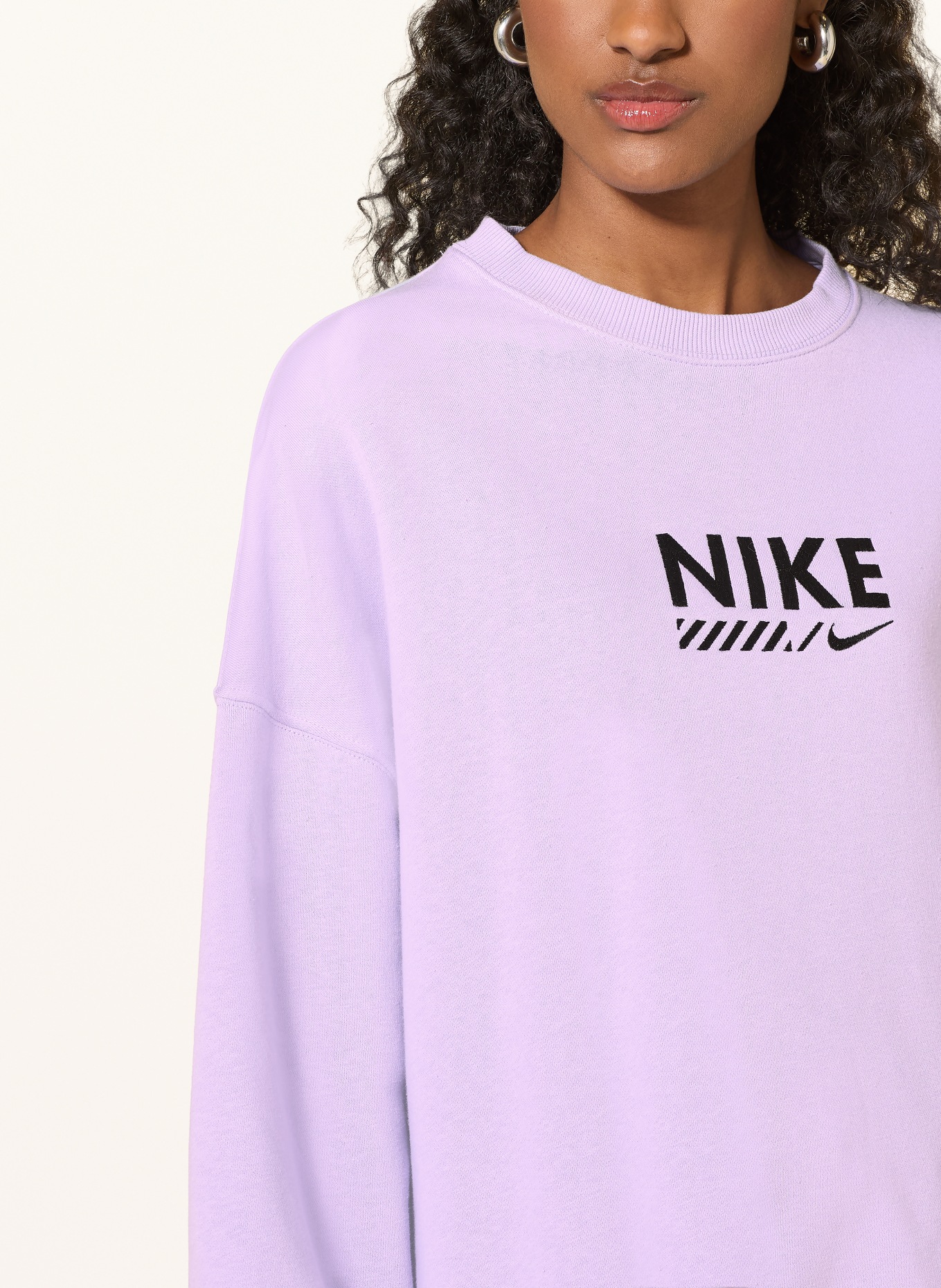 Nike Bluza oversize: JASNOFIOLETOWY