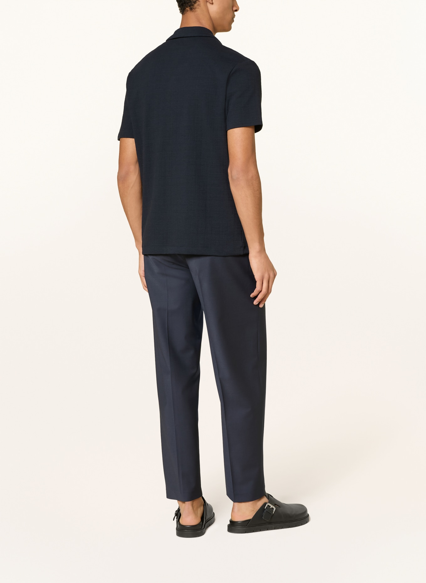 STRELLSON Resort shirt FILIP Regular fit: DARK BLUE