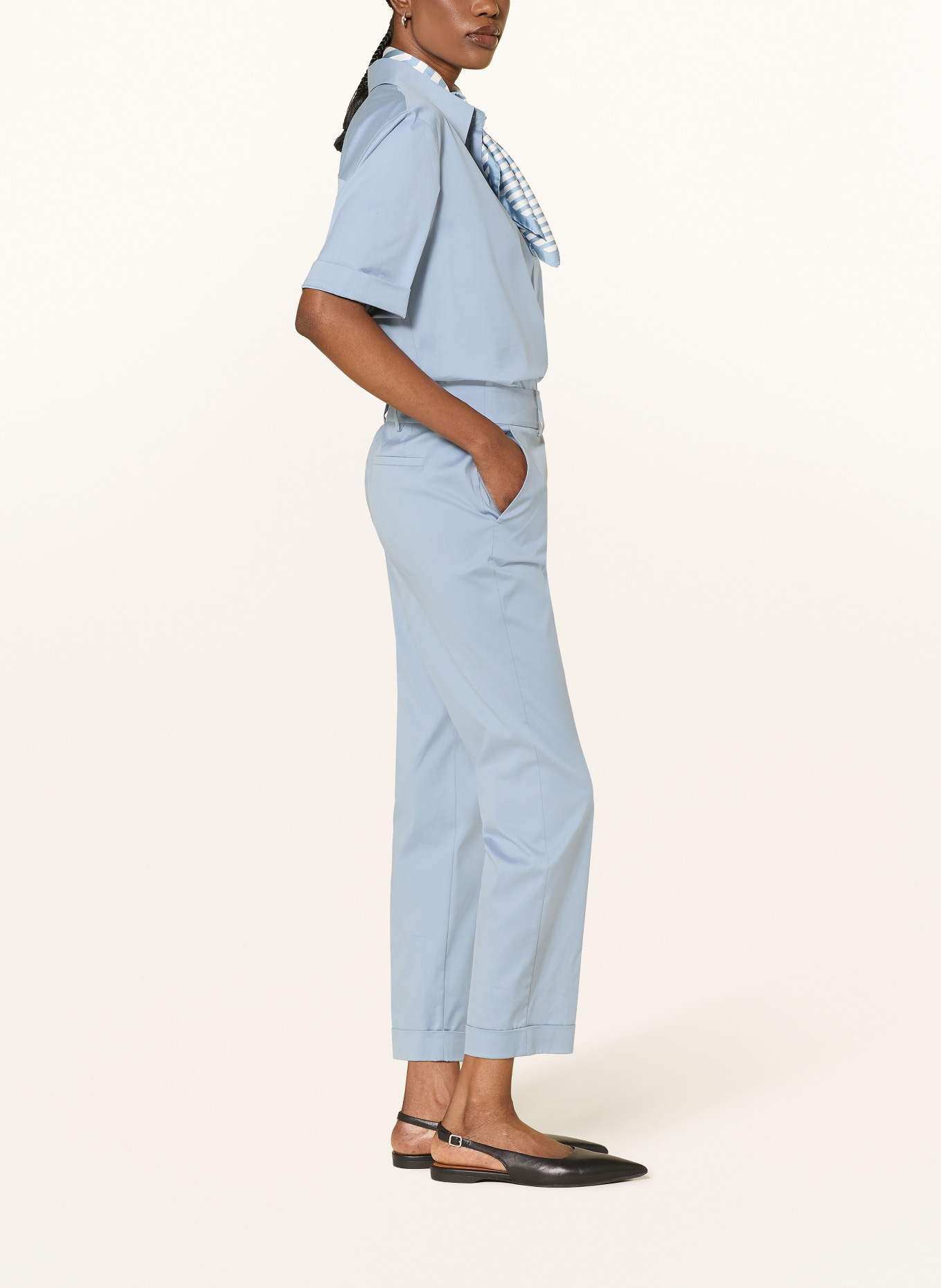 windsor. Trousers: LIGHT BLUE